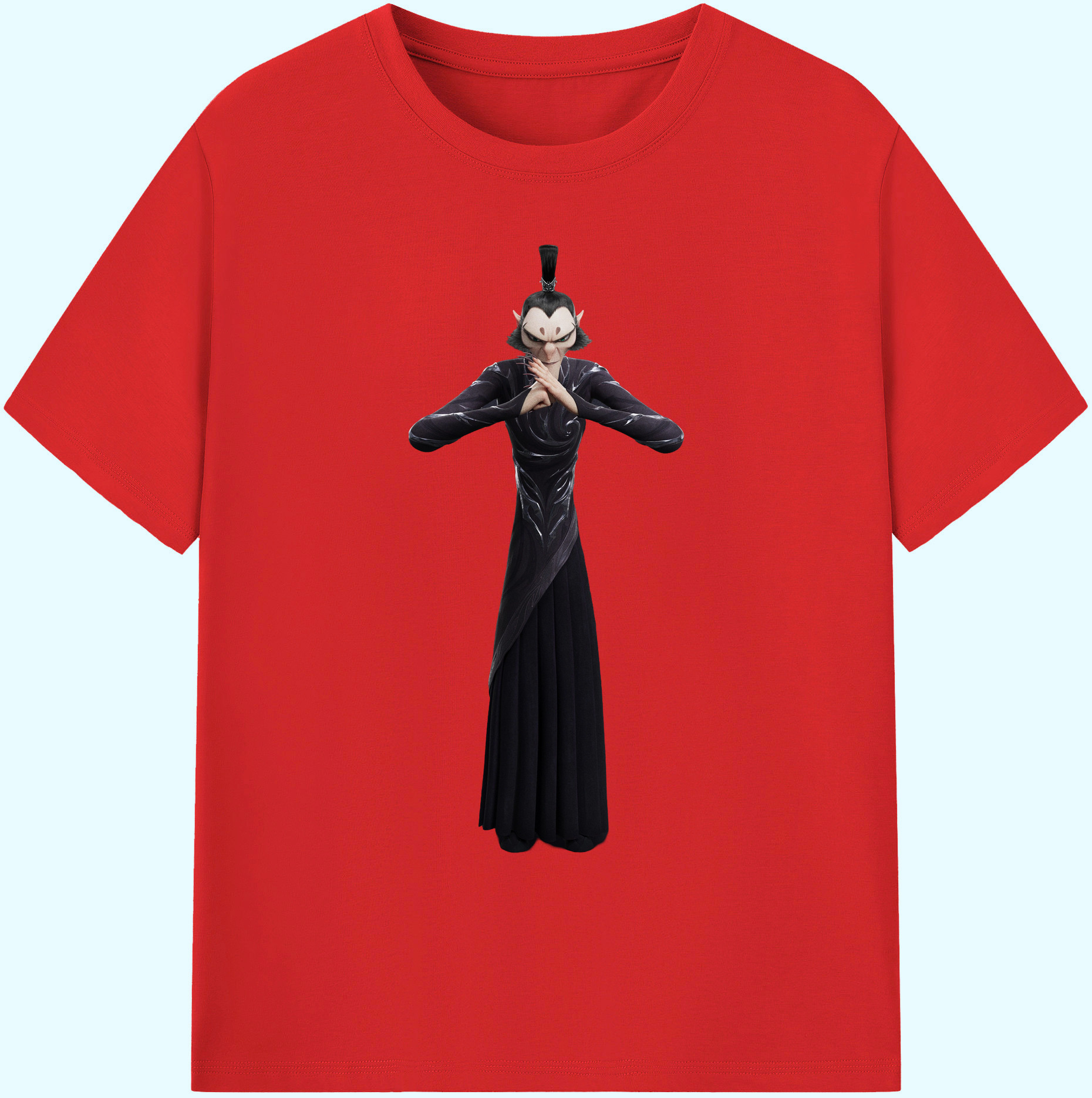 （画像用） Ne Zha 2 ナタ 魔童の大暴れ 綿100％ メンズ半袖Tシャツ｜肌触りやわらか＆通気性