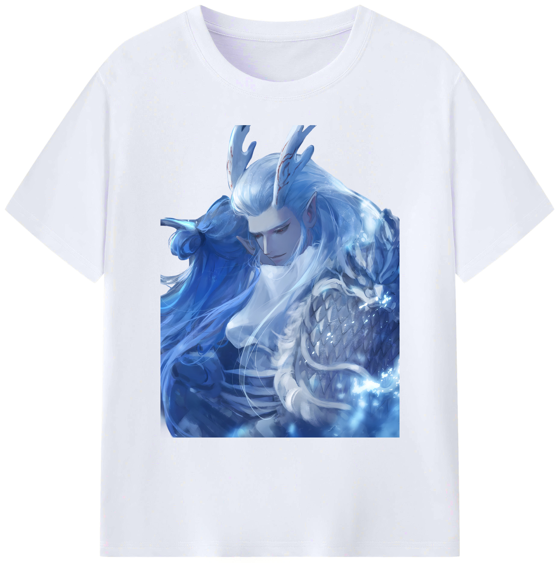 （画像用） Ne Zha 2 ナタ 魔童の大暴れ 綿100％ メンズ半袖Tシャツ｜肌触りやわらか＆通気性