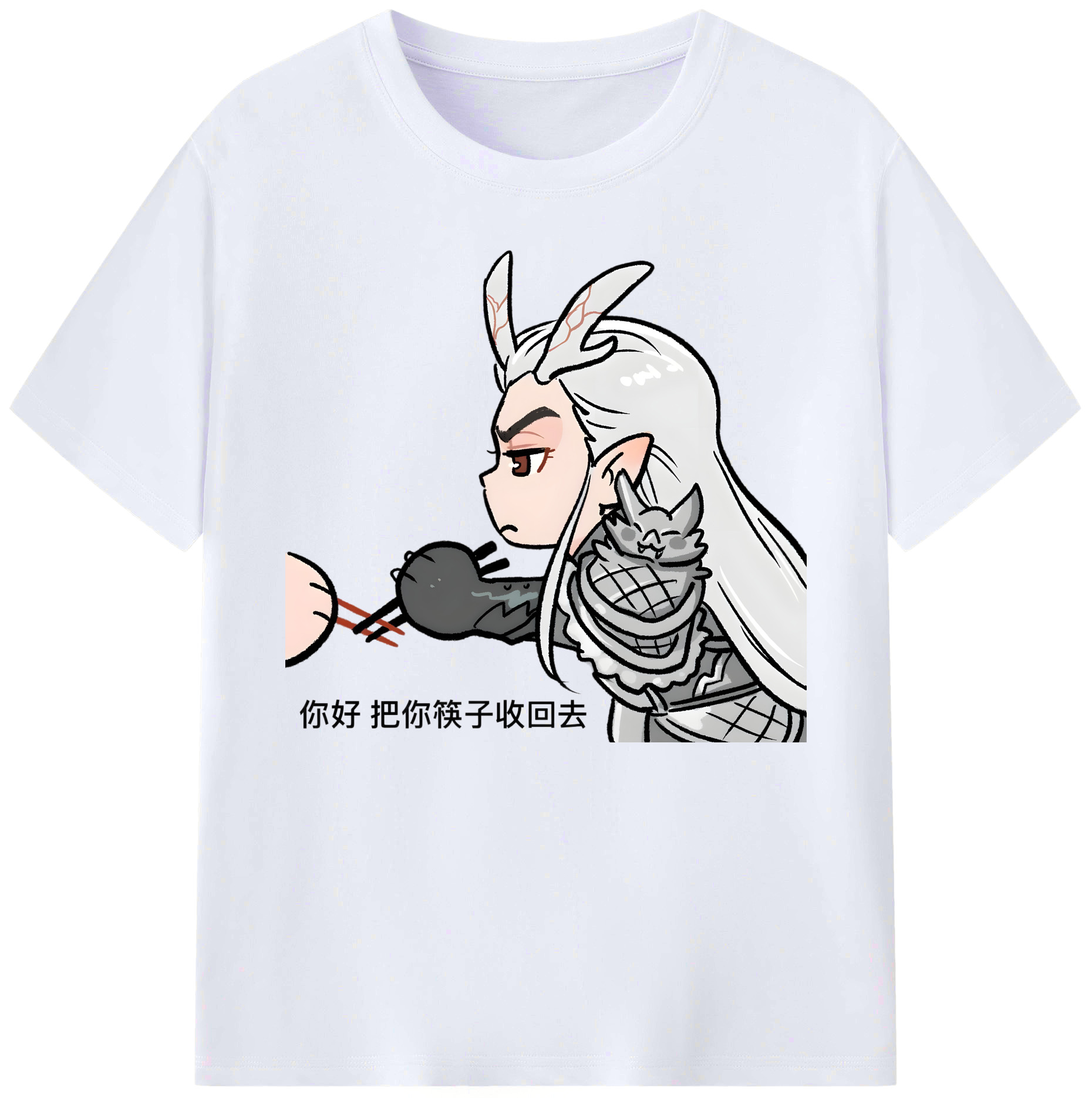 （画像用） Ne Zha 2 ナタ 魔童の大暴れ 綿100％ メンズ半袖Tシャツ｜肌触りやわらか＆通気性