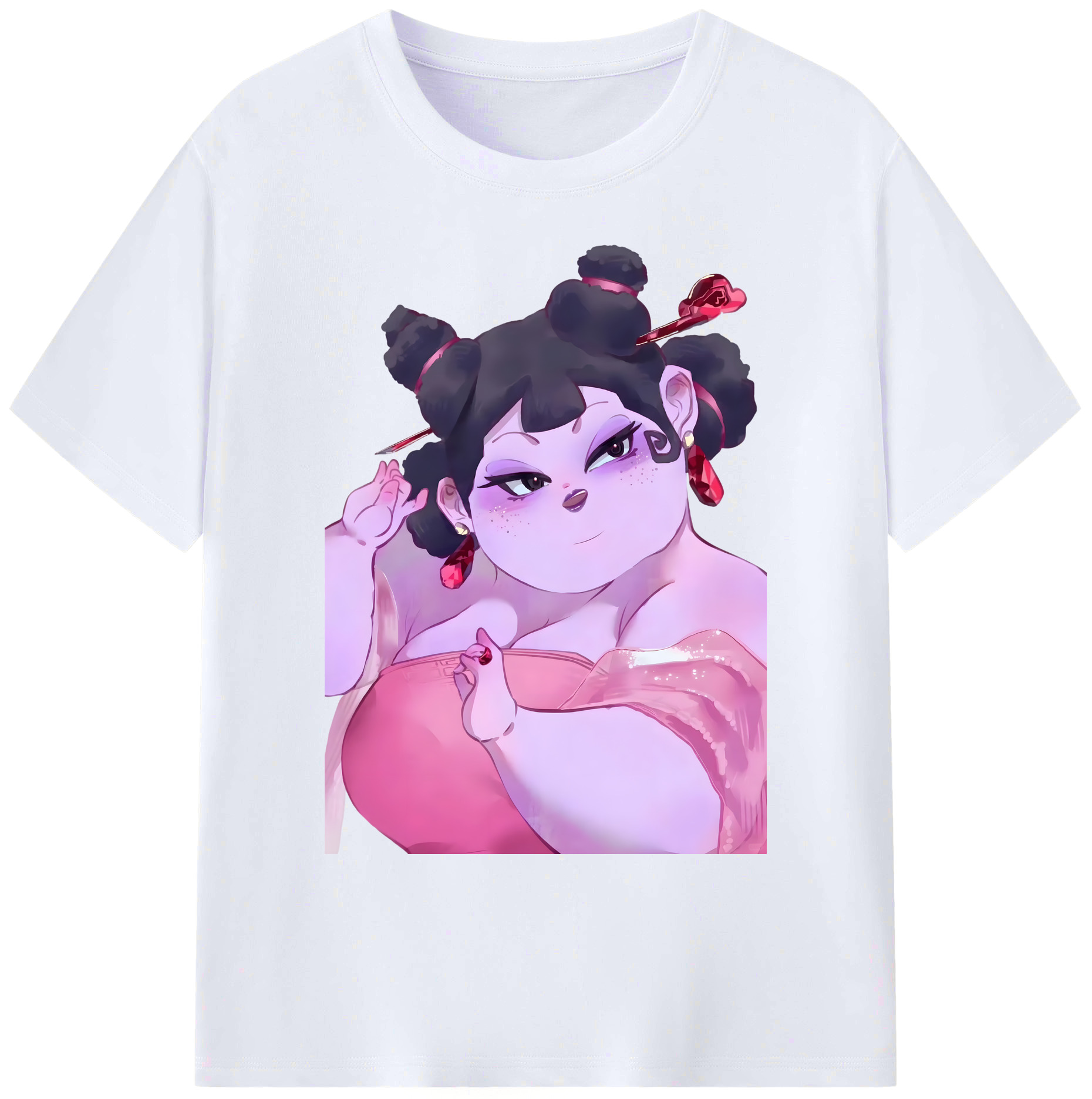 （画像用） Ne Zha 2 ナタ 魔童の大暴れ 綿100％ メンズ半袖Tシャツ｜肌触りやわらか＆通気性