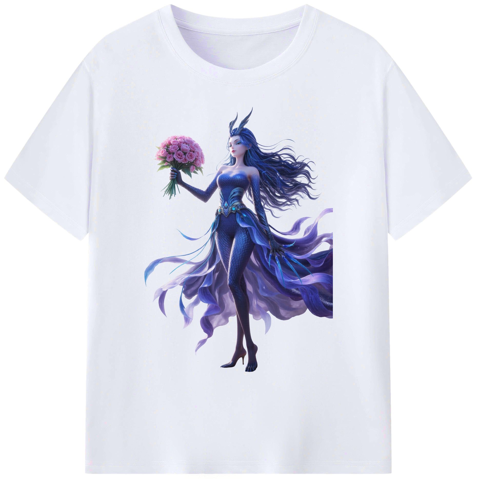 （画像用） Ne Zha 2 ナタ 魔童の大暴れ 綿100％ メンズ半袖Tシャツ｜肌触りやわらか＆通気性