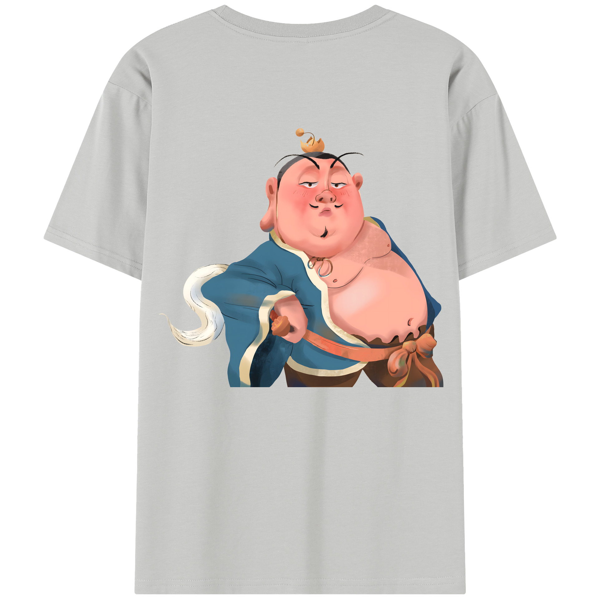 （画像用） Ne Zha 2 ナタ 魔童の大暴れ レディース半袖Tシャツ(バックプリント)