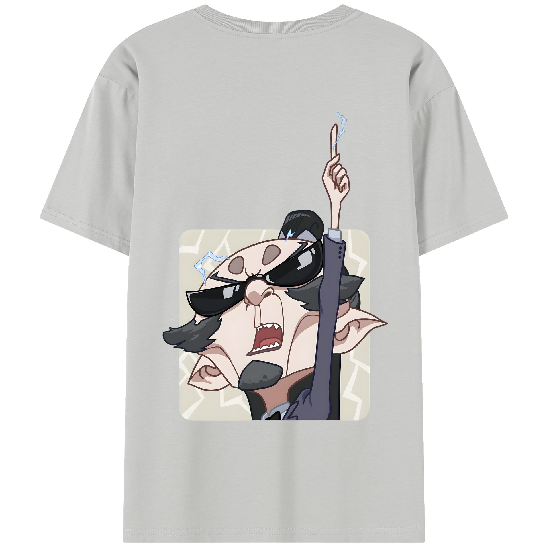 （画像用） Ne Zha 2 ナタ 魔童の大暴れ レディース半袖Tシャツ(バックプリント)