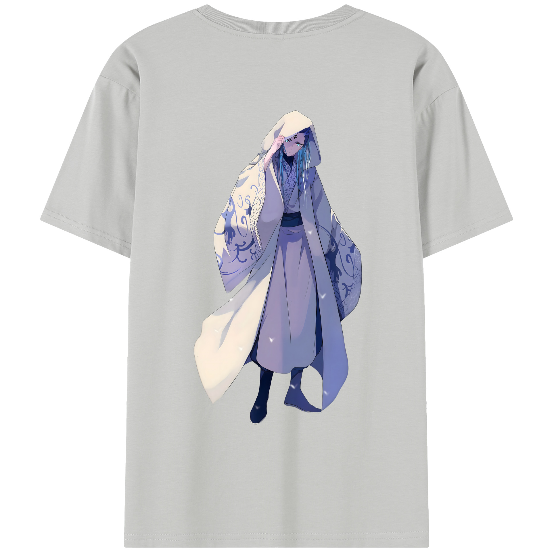 （画像用） Ne Zha 2 ナタ 魔童の大暴れ レディース半袖Tシャツ(バックプリント)