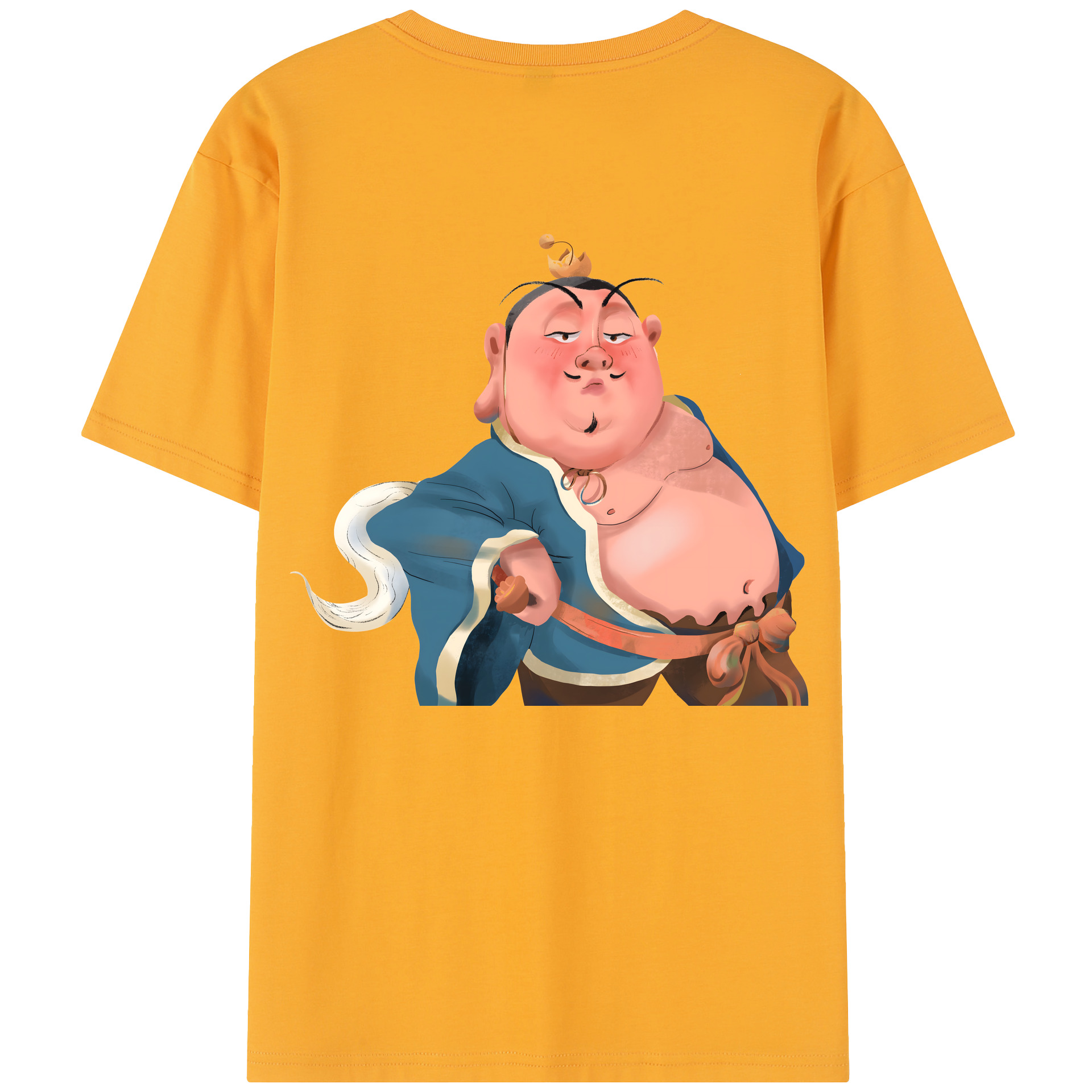 （画像用） Ne Zha 2 ナタ 魔童の大暴れ レディース半袖Tシャツ(バックプリント)