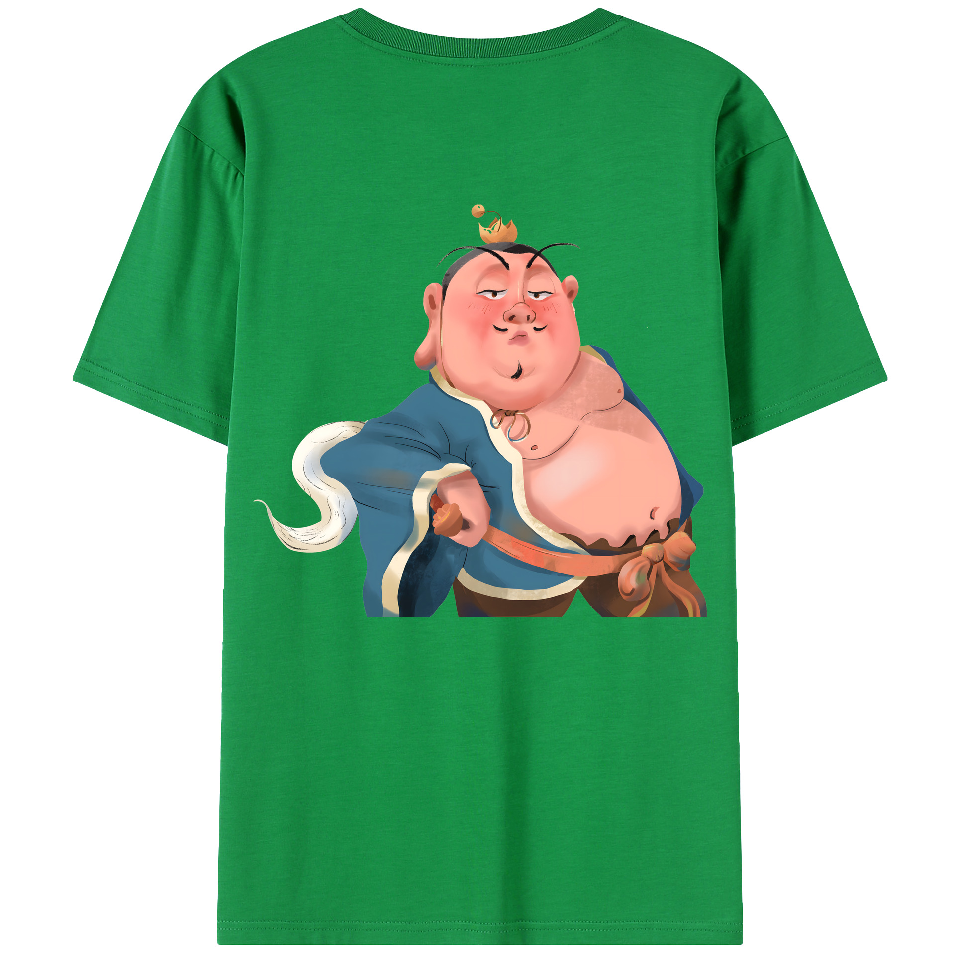 （画像用） Ne Zha 2 ナタ 魔童の大暴れ レディース半袖Tシャツ(バックプリント)