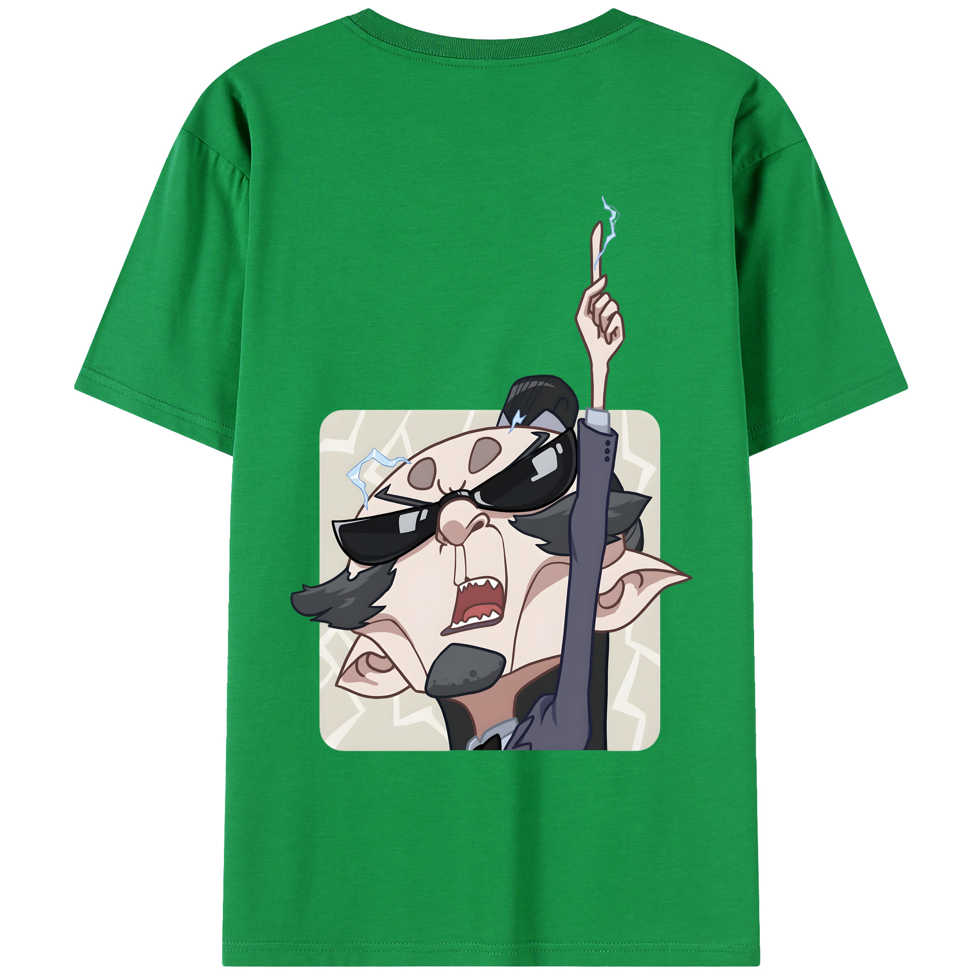 （画像用） Ne Zha 2 ナタ 魔童の大暴れ レディース半袖Tシャツ(バックプリント)