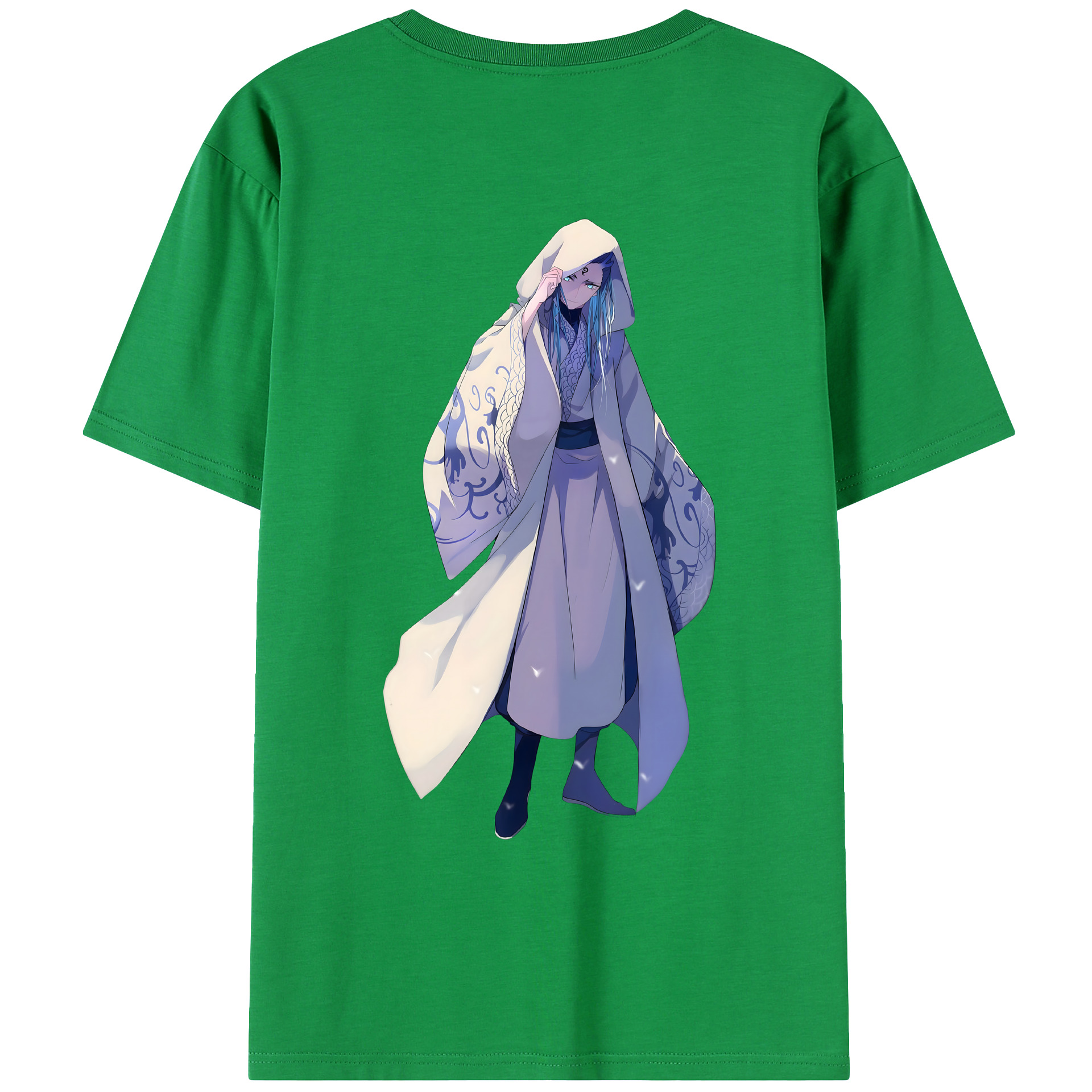 （画像用） Ne Zha 2 ナタ 魔童の大暴れ レディース半袖Tシャツ(バックプリント)