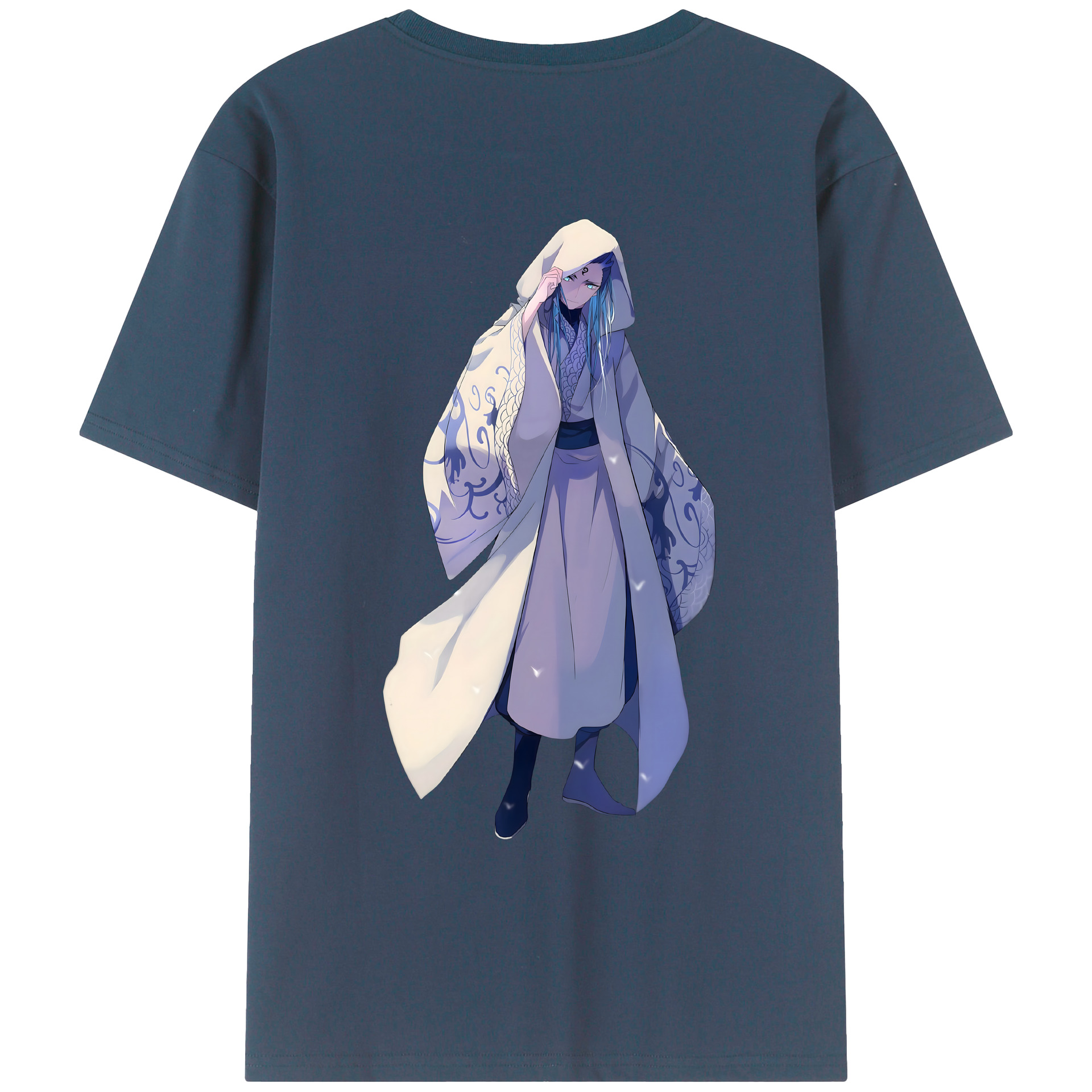 （画像用） Ne Zha 2 ナタ 魔童の大暴れ レディース半袖Tシャツ(バックプリント)