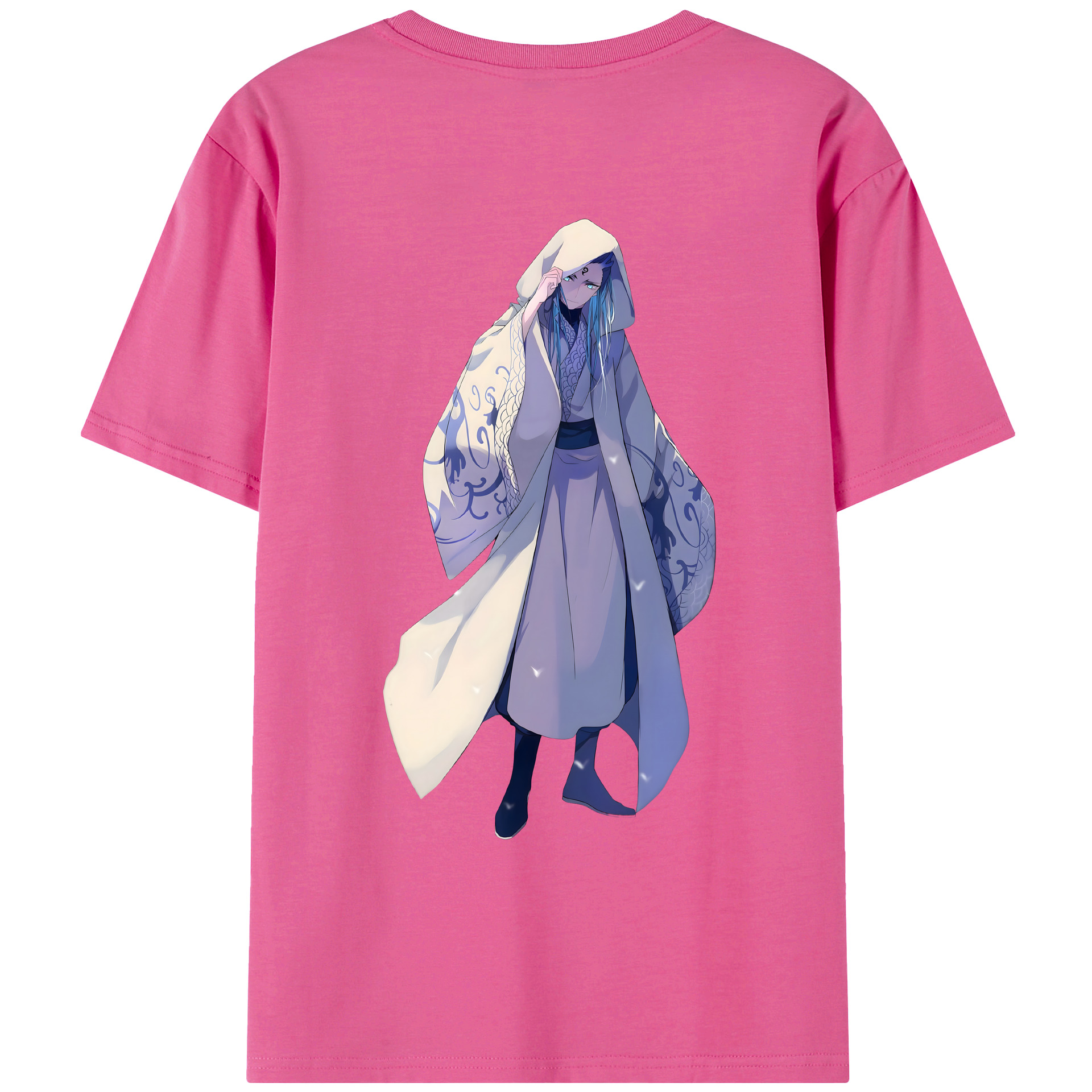 （画像用） Ne Zha 2 ナタ 魔童の大暴れ レディース半袖Tシャツ(バックプリント)