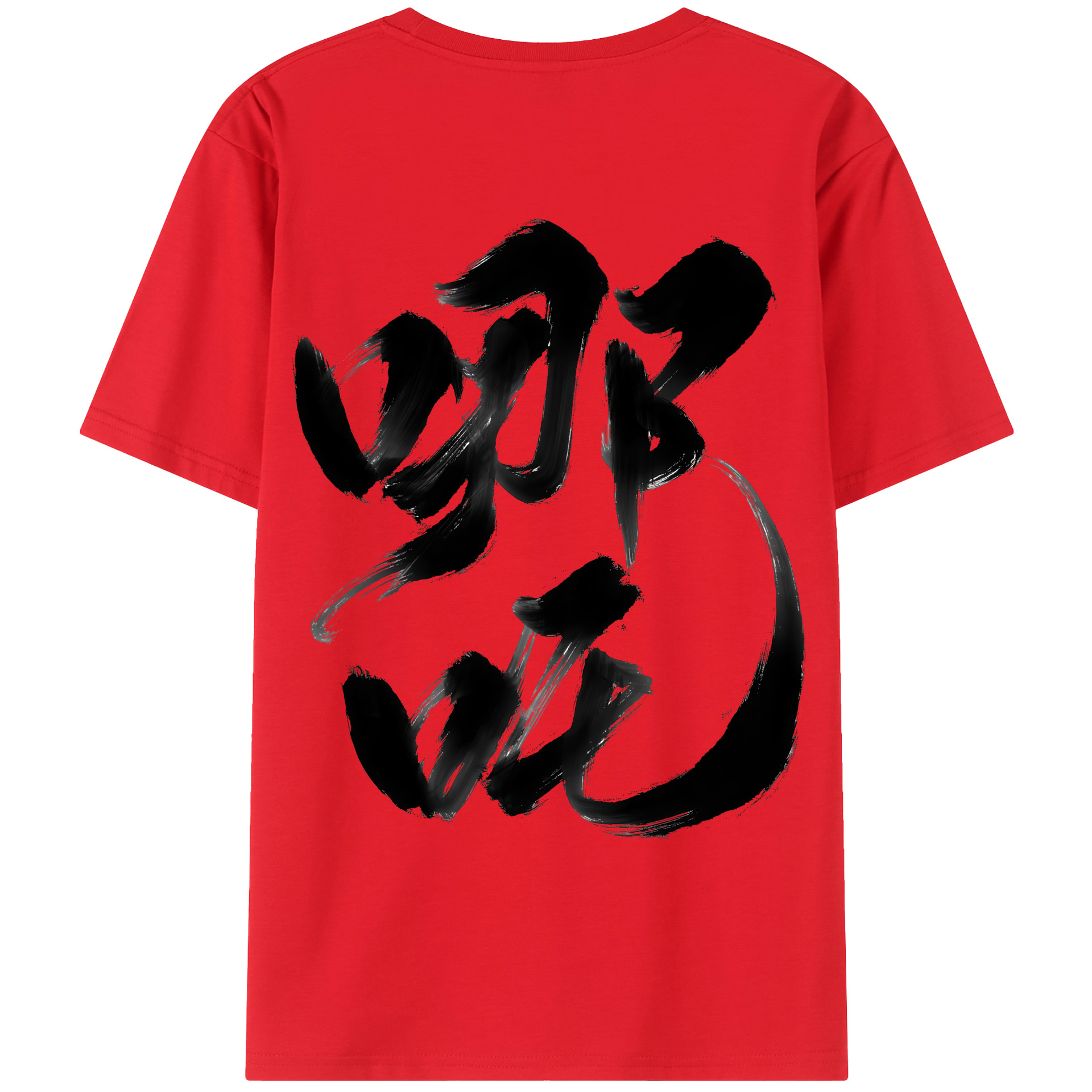 （画像用） Ne Zha 2 ナタ 魔童の大暴れ レディース半袖Tシャツ(バックプリント)