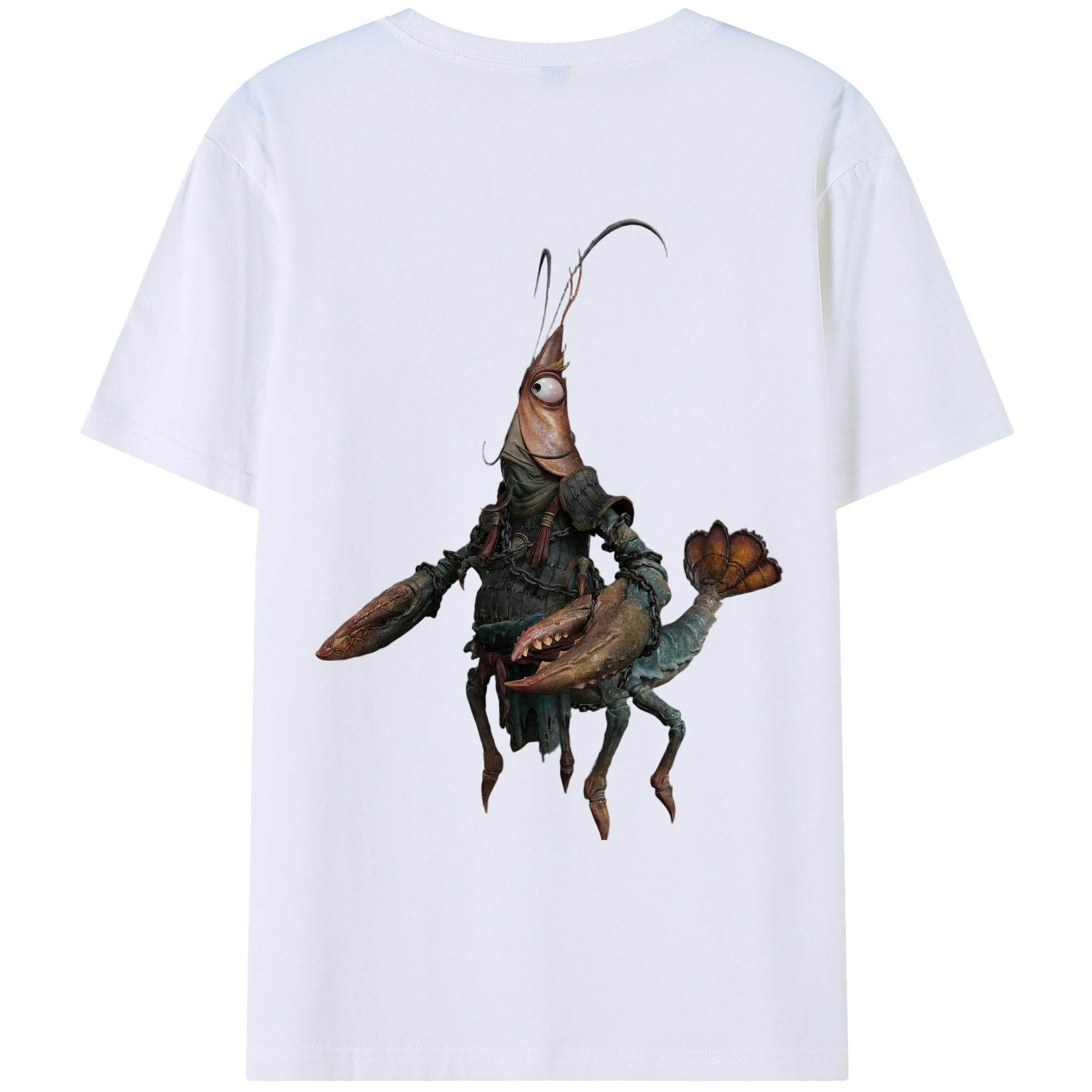 （画像用） Ne Zha 2 ナタ 魔童の大暴れ レディース半袖Tシャツ(バックプリント)