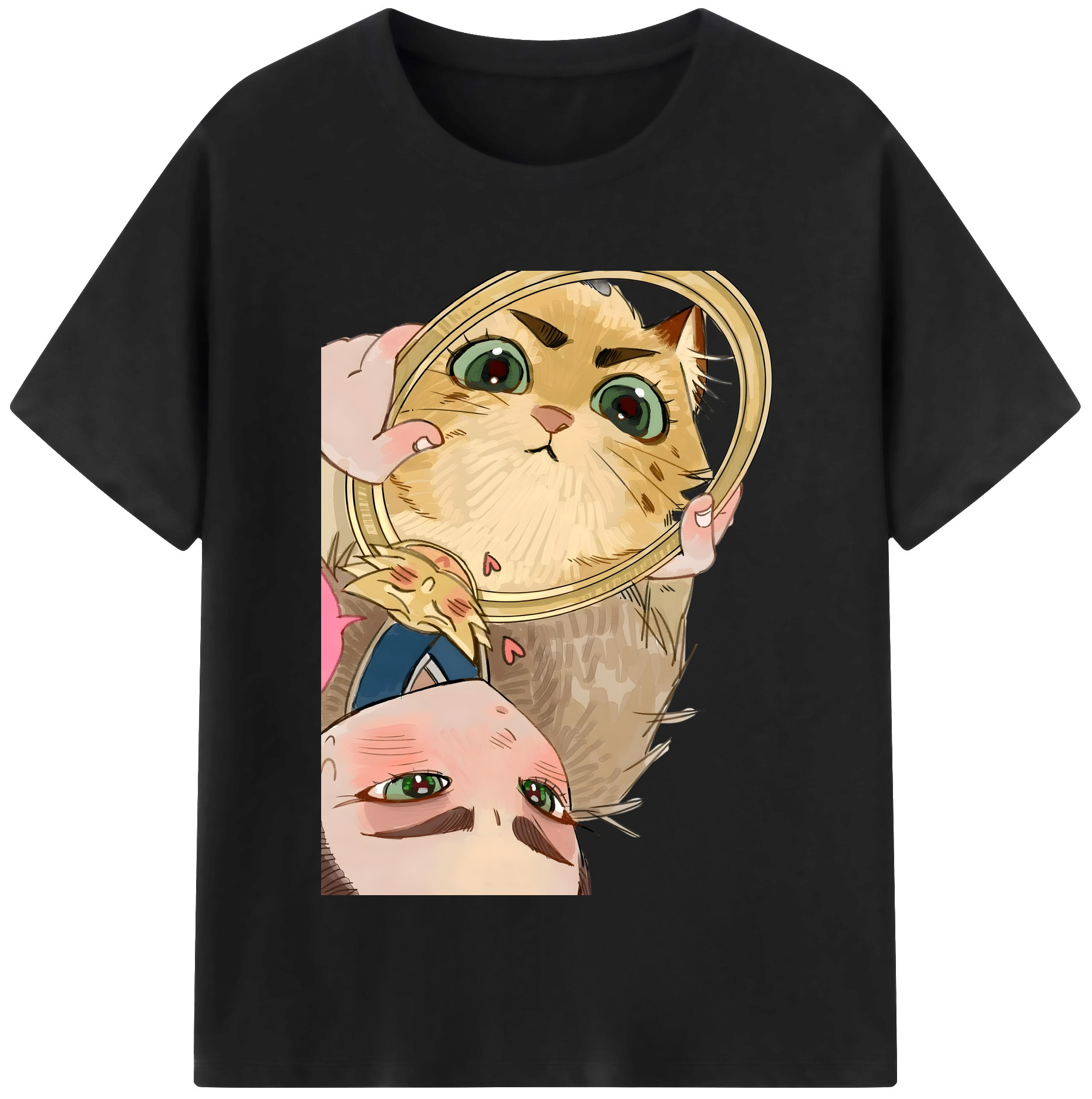 （画像用） Ne Zha 2 ナタ 魔童の大暴れ レディースカジュアルプリントTシャツ（綿100％）
