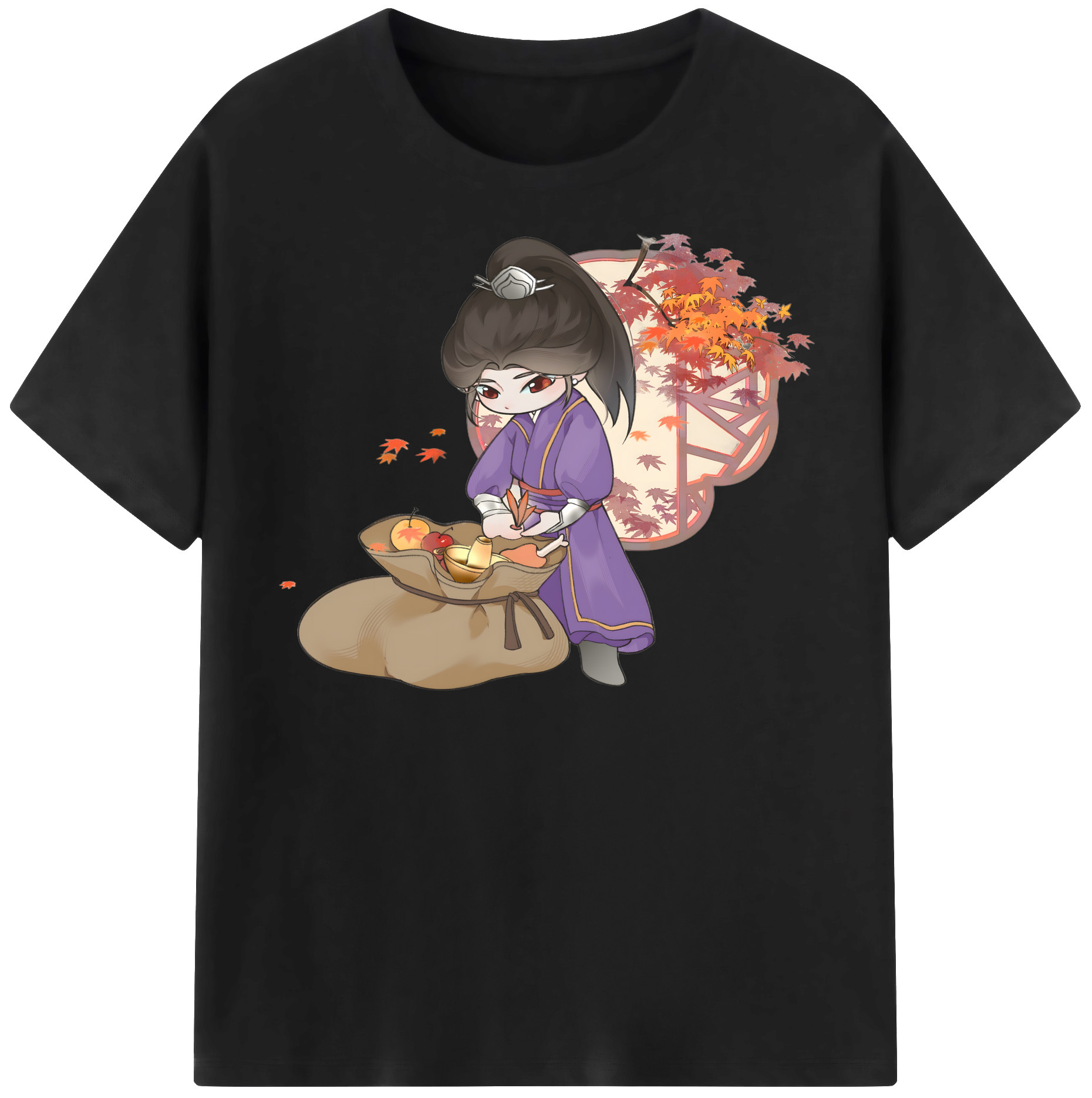 （画像用） Ne Zha 2 ナタ 魔童の大暴れ レディースカジュアルプリントTシャツ（綿100％）