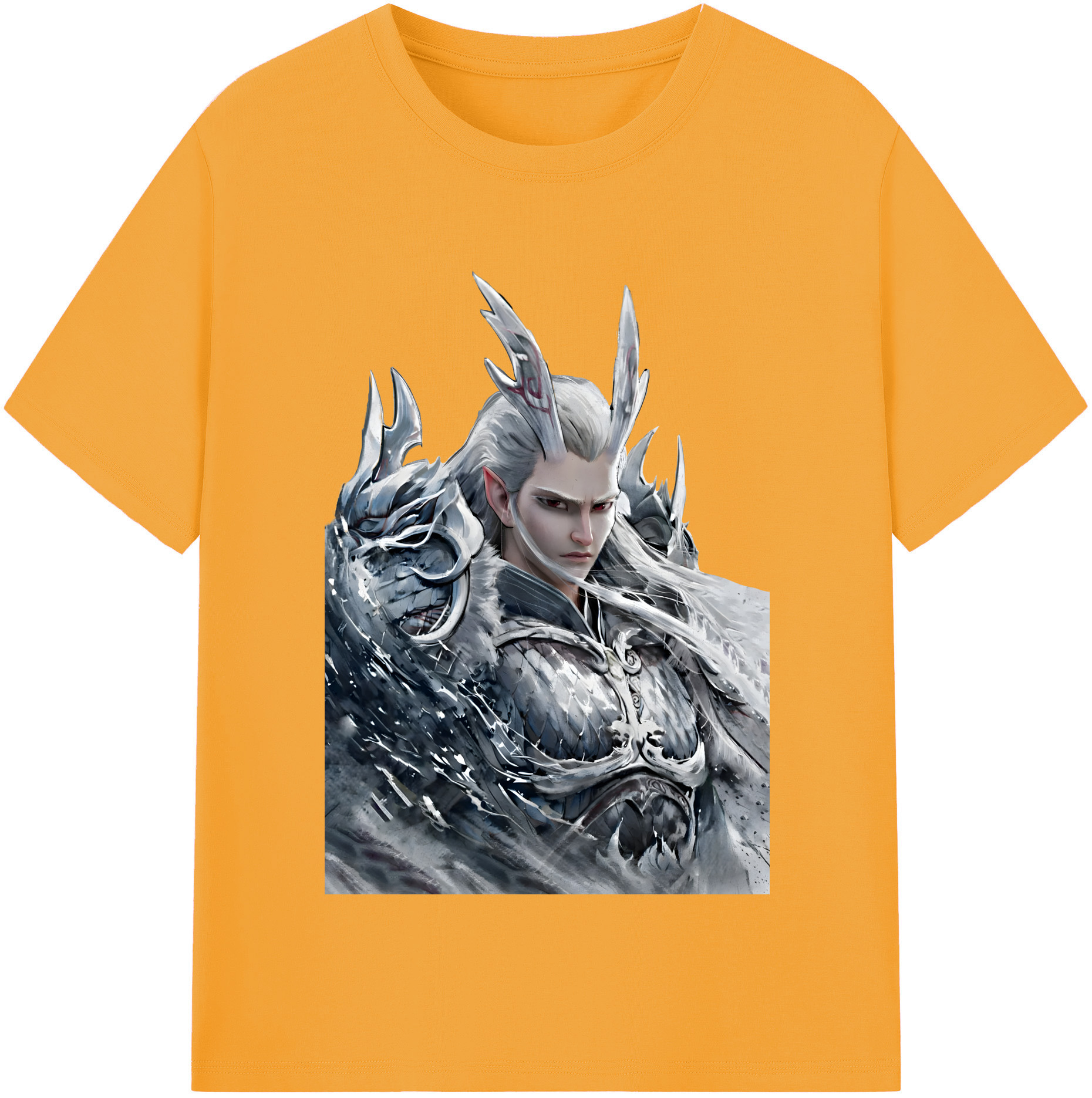 （画像用） Ne Zha 2 ナタ 魔童の大暴れ レディースカジュアルプリントTシャツ（綿100％）