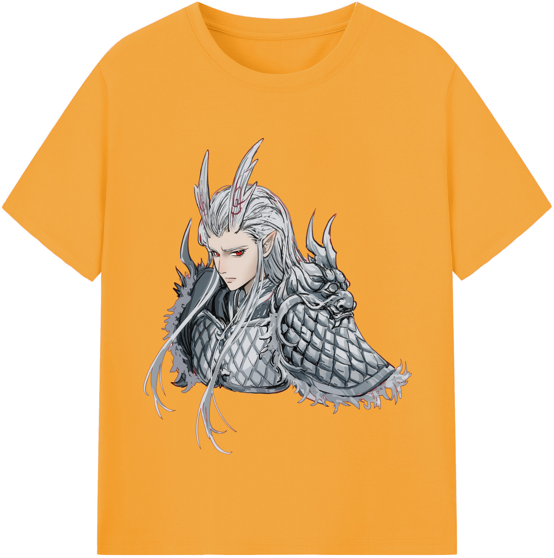 （画像用） Ne Zha 2 ナタ 魔童の大暴れ レディースカジュアルプリントTシャツ（綿100％）
