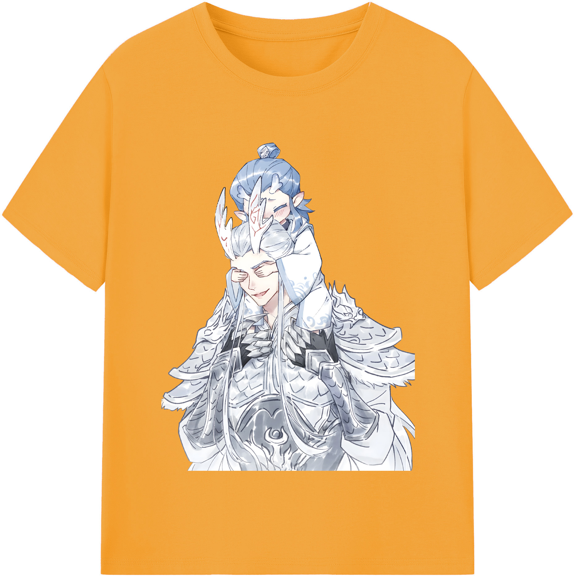 （画像用） Ne Zha 2 ナタ 魔童の大暴れ レディースカジュアルプリントTシャツ（綿100％）
