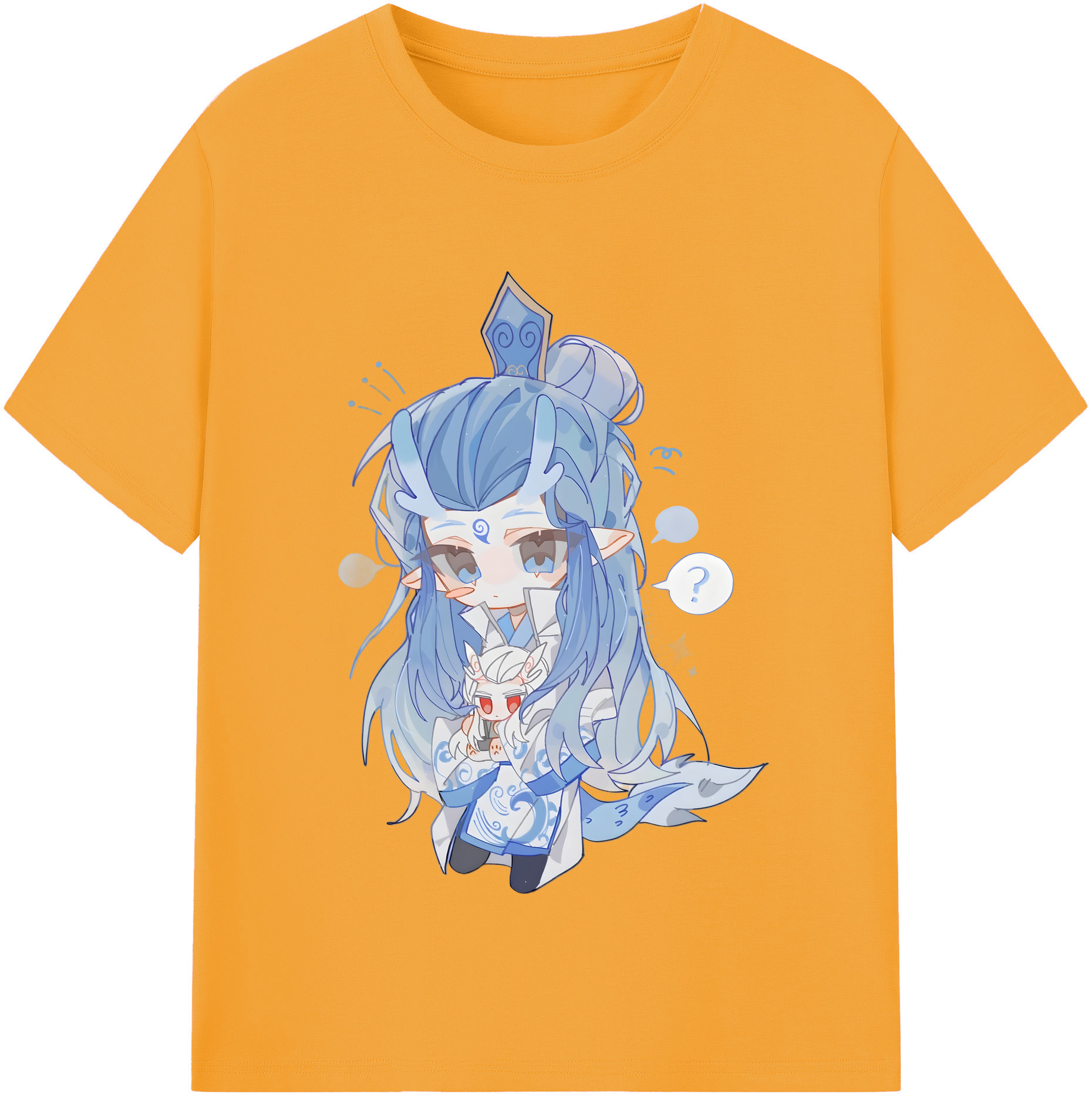 （画像用） Ne Zha 2 ナタ 魔童の大暴れ レディースカジュアルプリントTシャツ（綿100％）