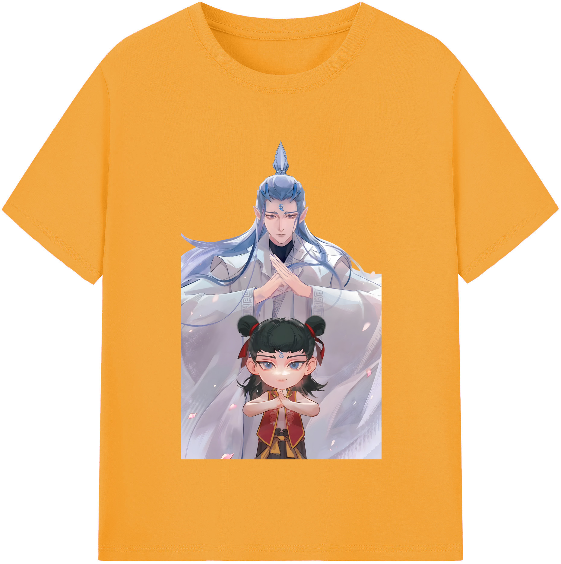 （画像用） Ne Zha 2 ナタ 魔童の大暴れ レディースカジュアルプリントTシャツ（綿100％）