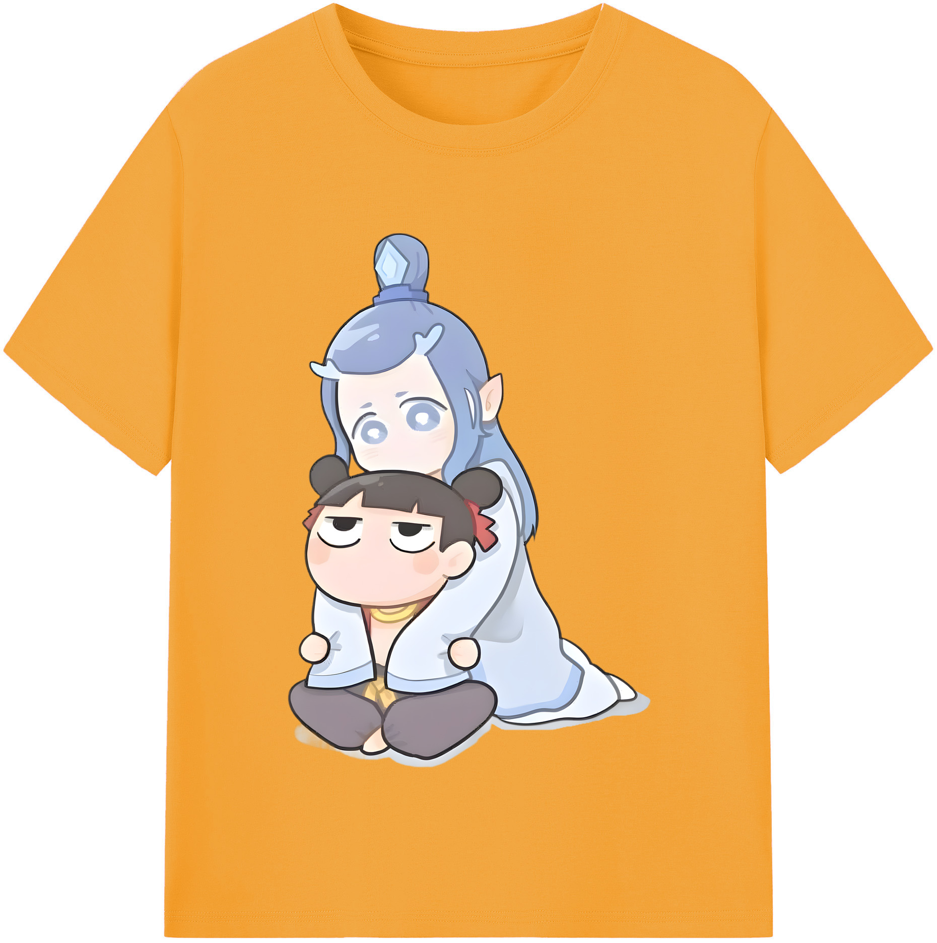 （画像用） Ne Zha 2 ナタ 魔童の大暴れ レディースカジュアルプリントTシャツ（綿100％）