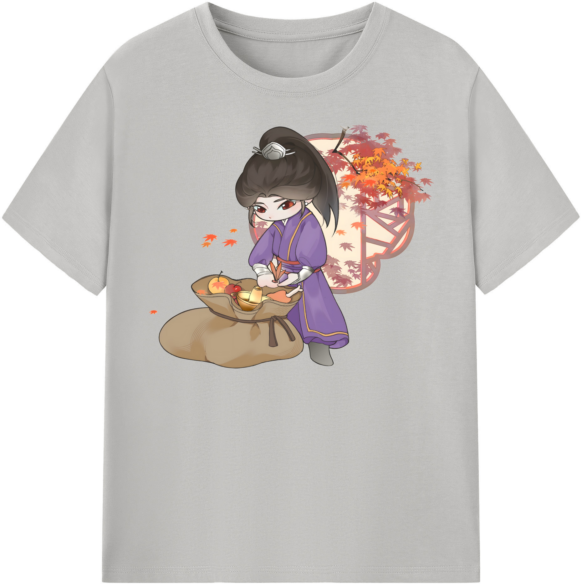 （画像用） Ne Zha 2 ナタ 魔童の大暴れ レディースカジュアルプリントTシャツ（綿100％）