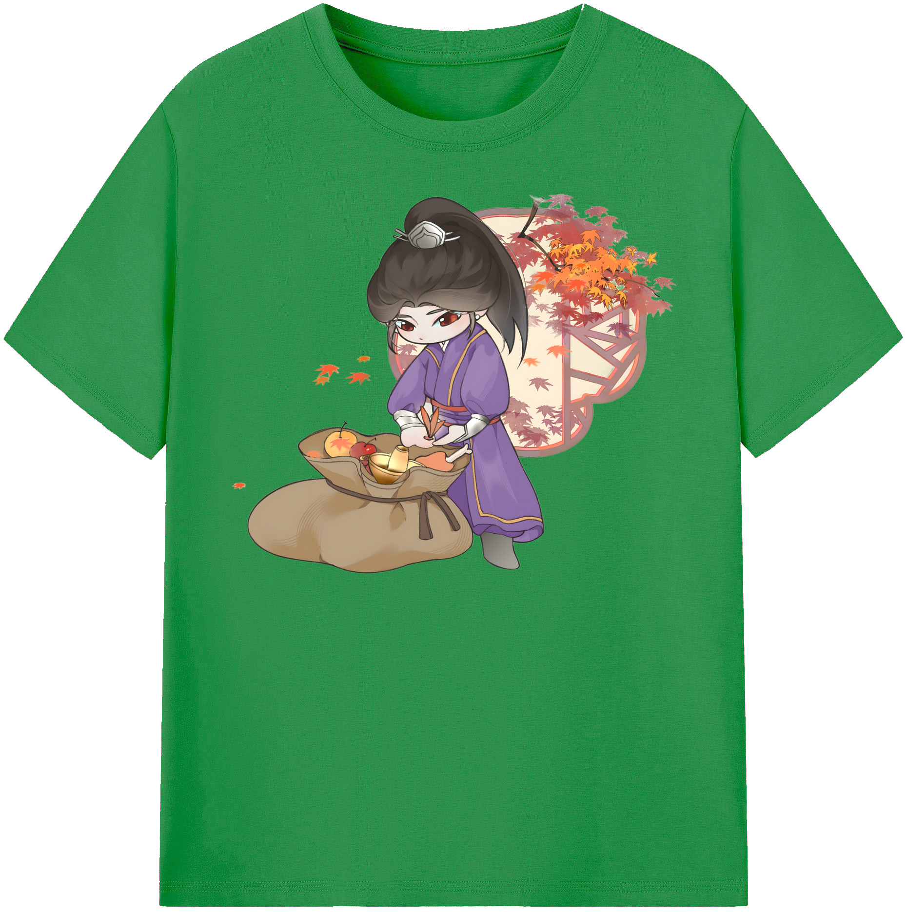 （画像用） Ne Zha 2 ナタ 魔童の大暴れ レディースカジュアルプリントTシャツ（綿100％）
