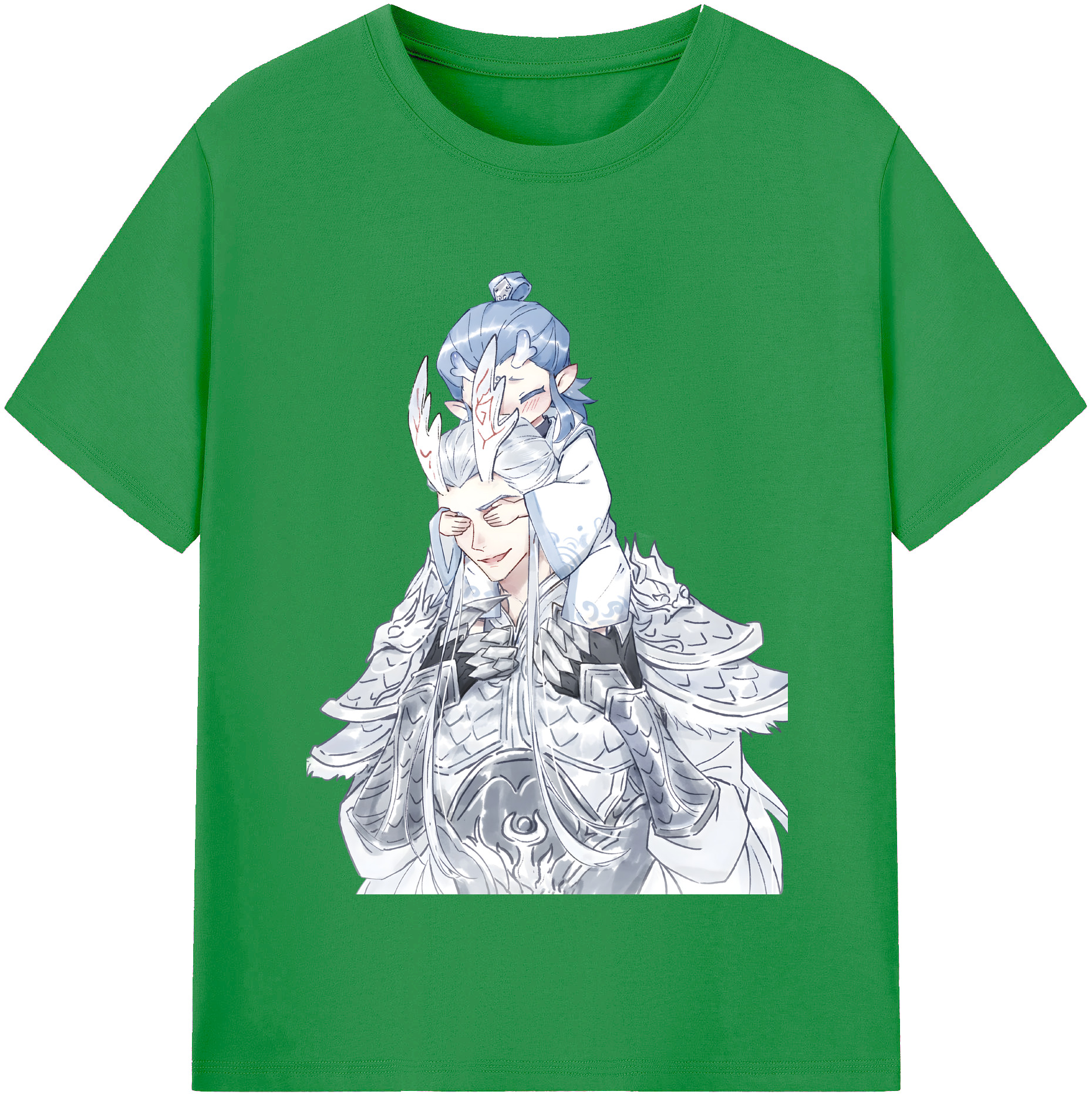 （画像用） Ne Zha 2 ナタ 魔童の大暴れ レディースカジュアルプリントTシャツ（綿100％）