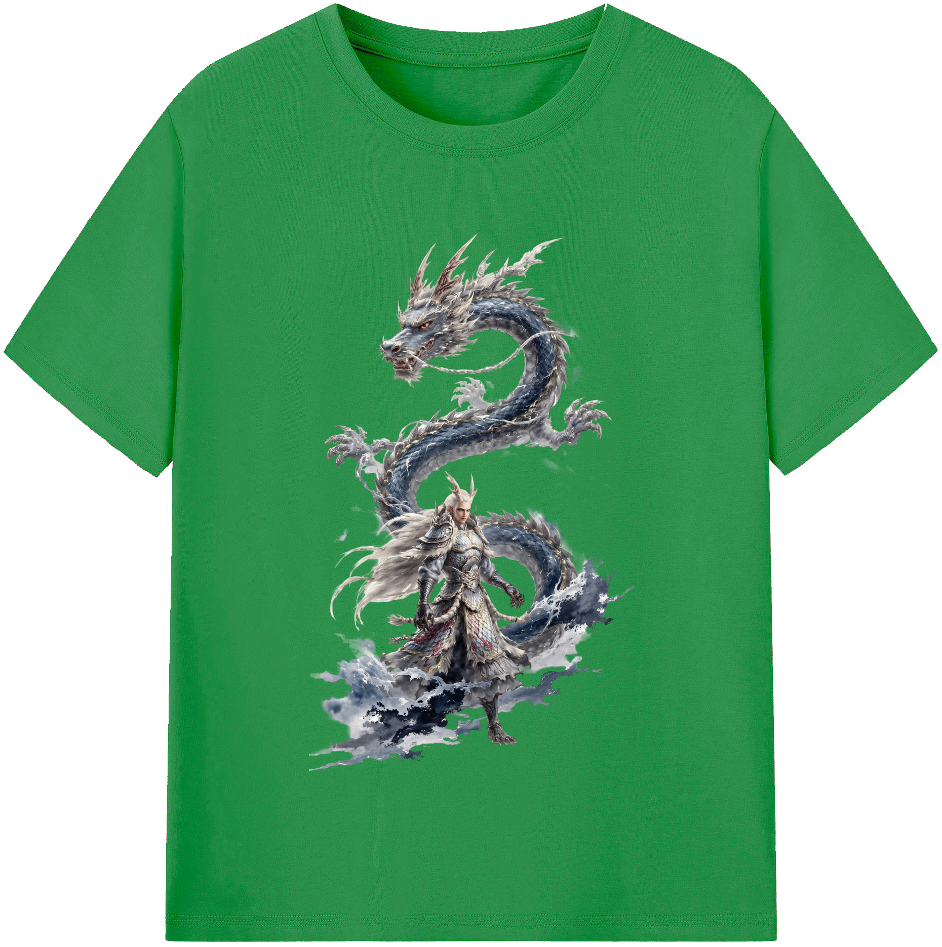 （画像用） Ne Zha 2 ナタ 魔童の大暴れ レディースカジュアルプリントTシャツ（綿100％）