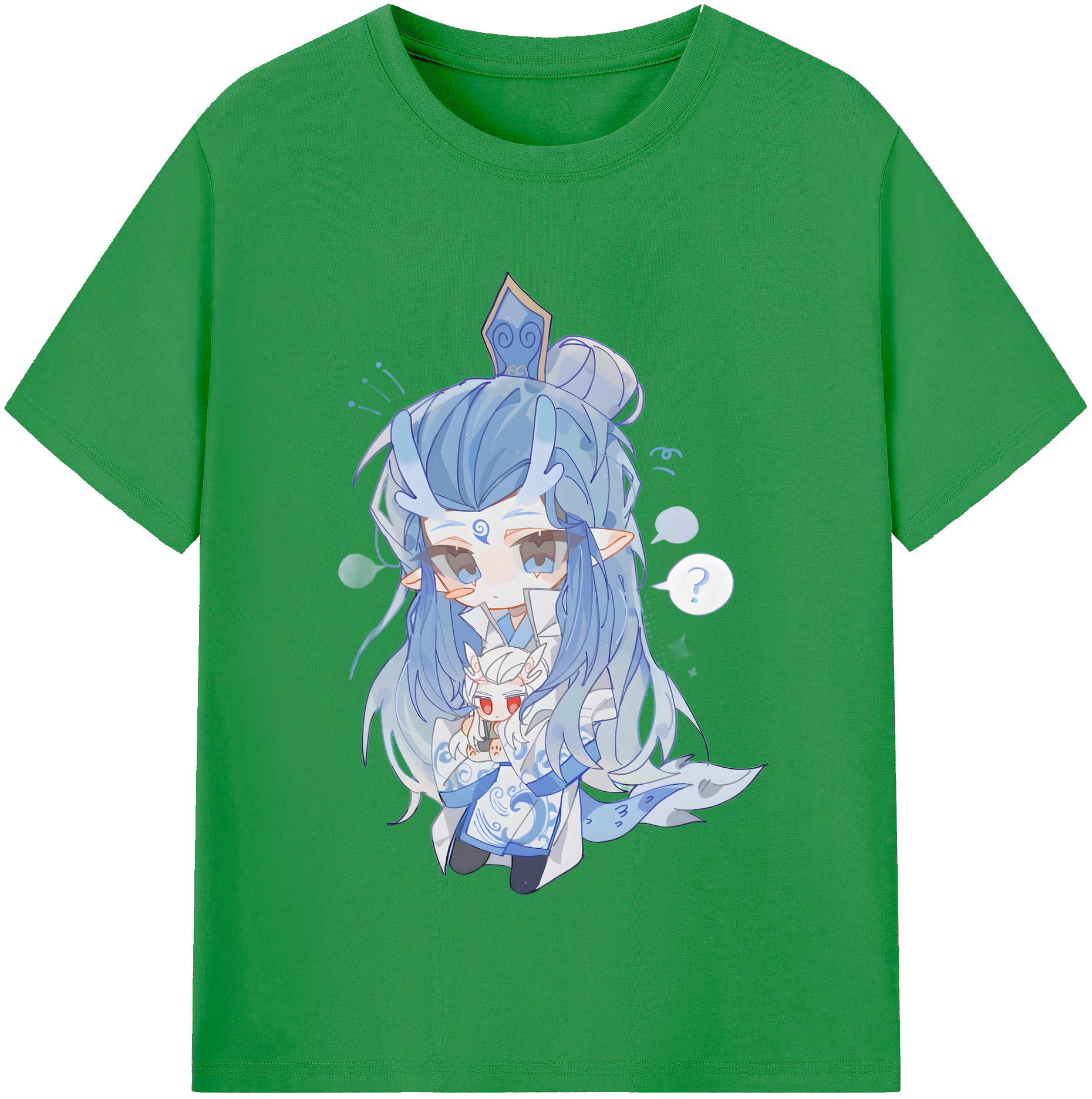 （画像用） Ne Zha 2 ナタ 魔童の大暴れ レディースカジュアルプリントTシャツ（綿100％）