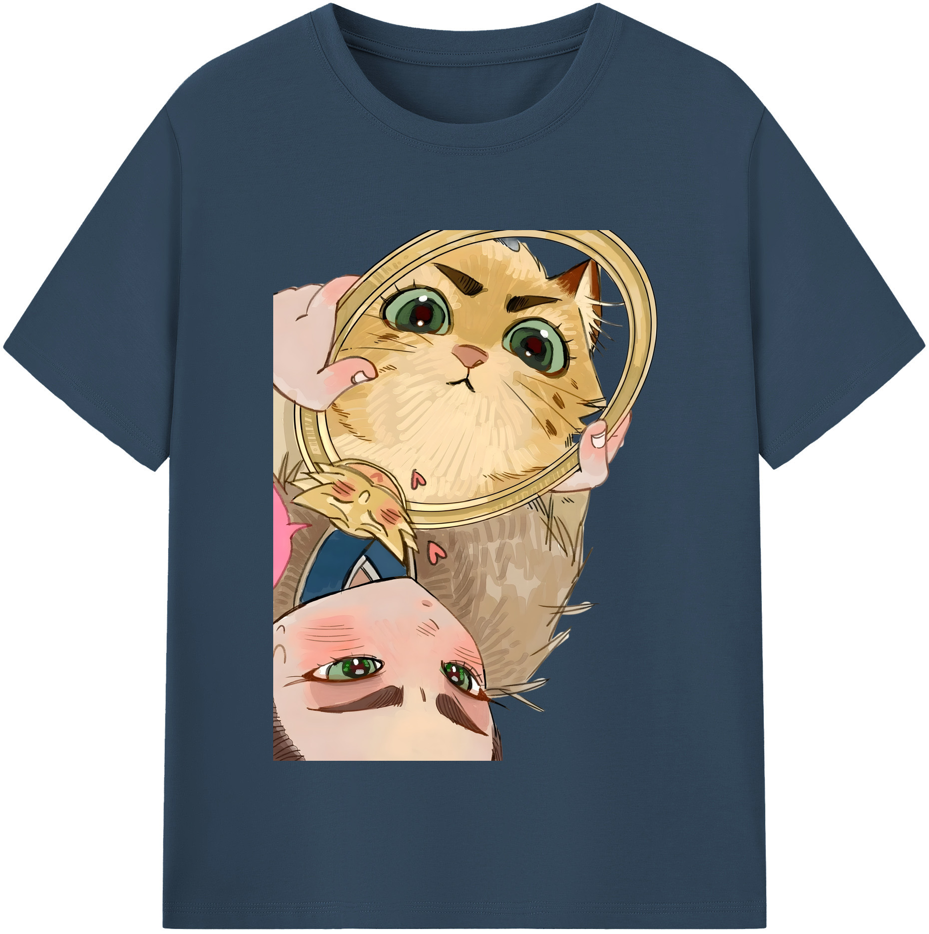 （画像用） Ne Zha 2 ナタ 魔童の大暴れ レディースカジュアルプリントTシャツ（綿100％）