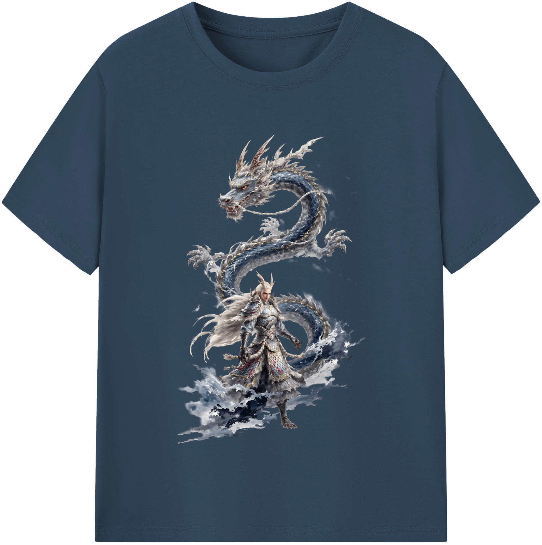 （画像用） Ne Zha 2 ナタ 魔童の大暴れ レディースカジュアルプリントTシャツ（綿100％）