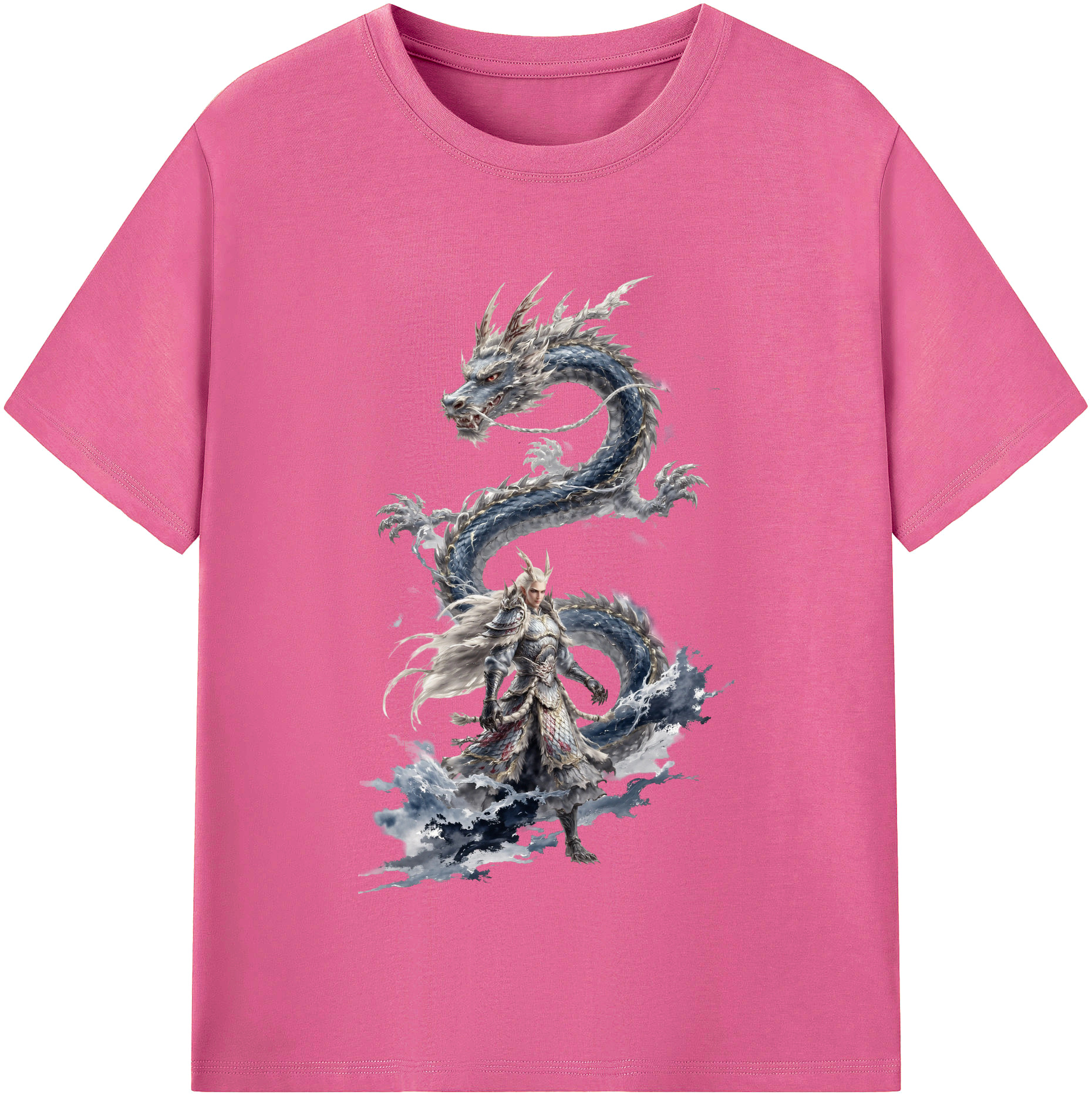 （画像用） Ne Zha 2 ナタ 魔童の大暴れ レディースカジュアルプリントTシャツ（綿100％）