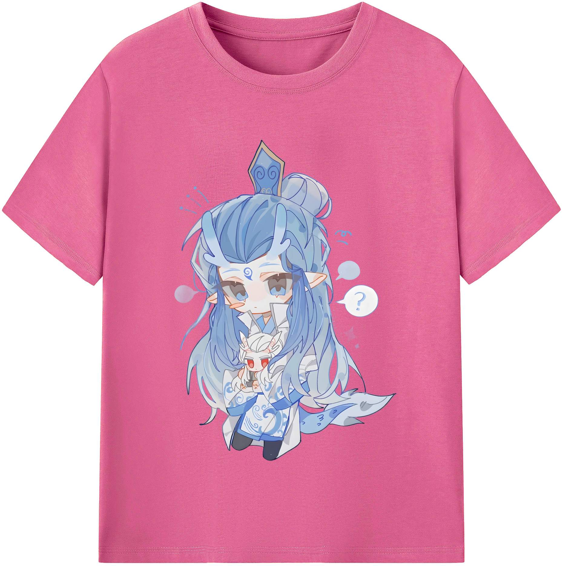 （画像用） Ne Zha 2 ナタ 魔童の大暴れ レディースカジュアルプリントTシャツ（綿100％）
