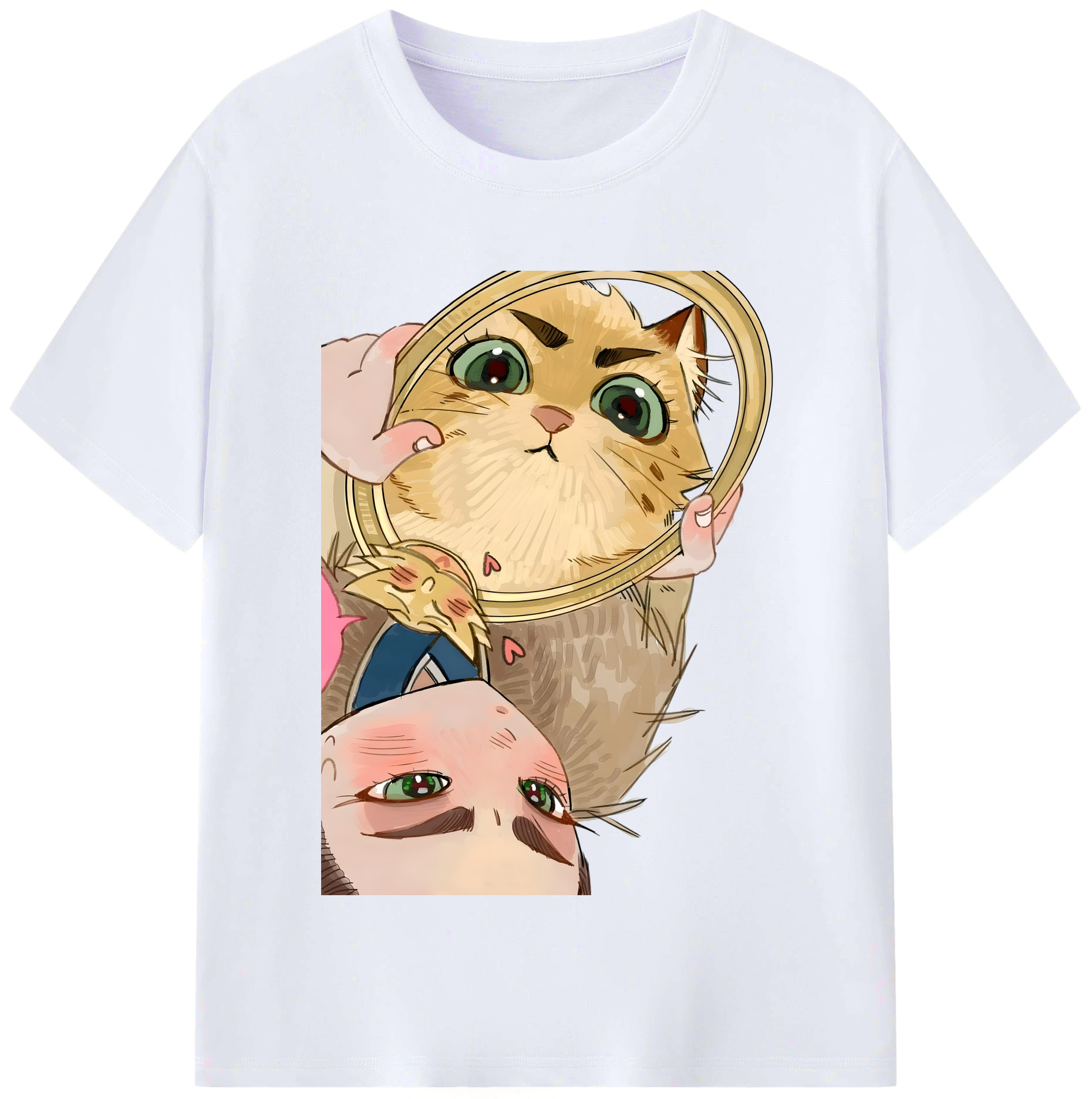 （画像用） Ne Zha 2 ナタ 魔童の大暴れ レディースカジュアルプリントTシャツ（綿100％）