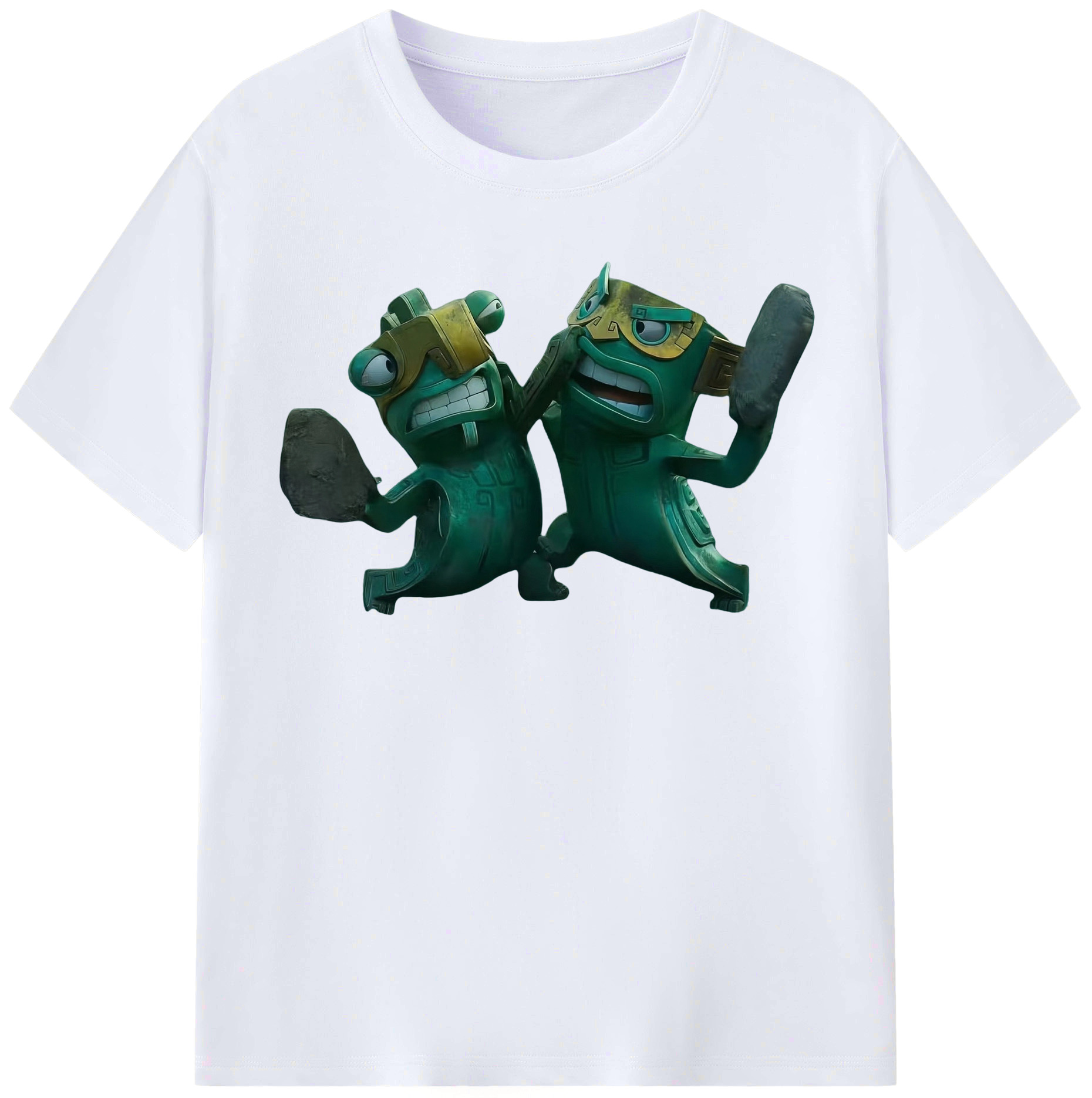 （画像用） Ne Zha 2 ナタ 魔童の大暴れ レディースカジュアルプリントTシャツ（綿100％）