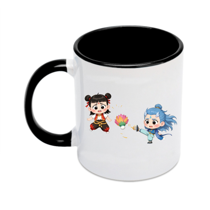 （画像用） Ne Zha 2 ナタ 魔童の大暴れ カラーマグカップ