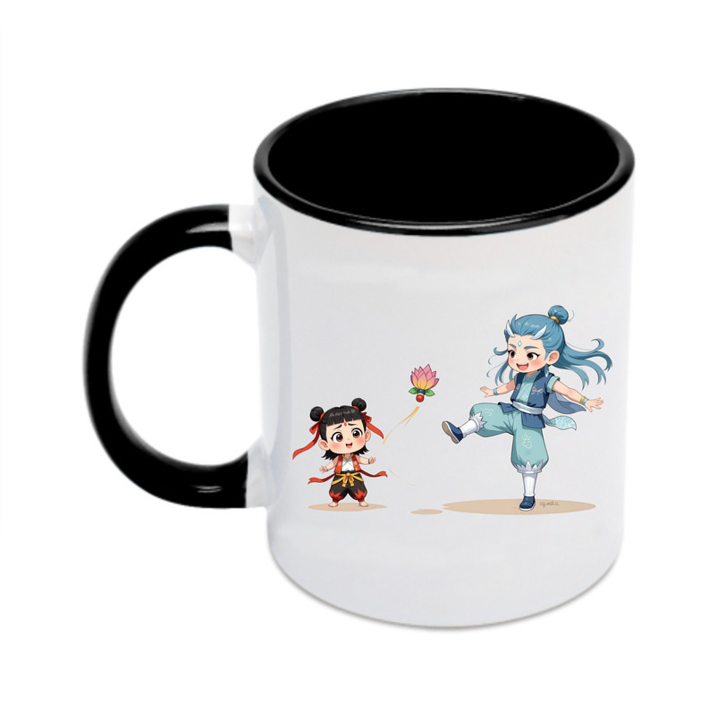 （画像用） Ne Zha 2 ナタ 魔童の大暴れ カラーマグカップ