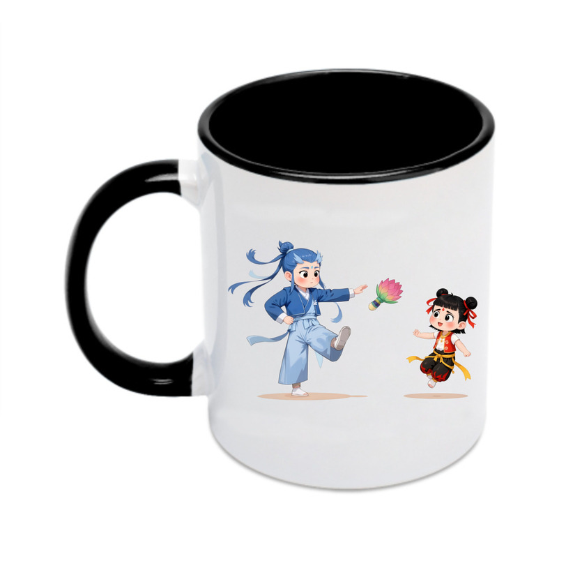 （画像用） Ne Zha 2 ナタ 魔童の大暴れ カラーマグカップ