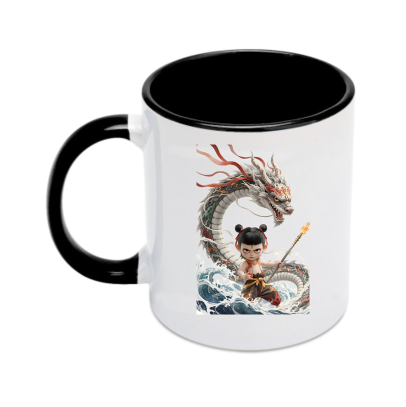 （画像用） Ne Zha 2 ナタ 魔童の大暴れ カラーマグカップ