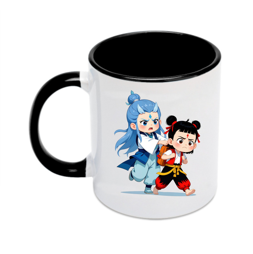 （画像用） Ne Zha 2 ナタ 魔童の大暴れ カラーマグカップ