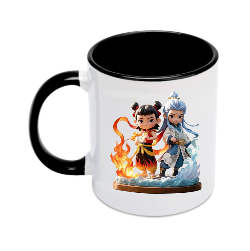 （画像用） Ne Zha 2 ナタ 魔童の大暴れ カラーマグカップ