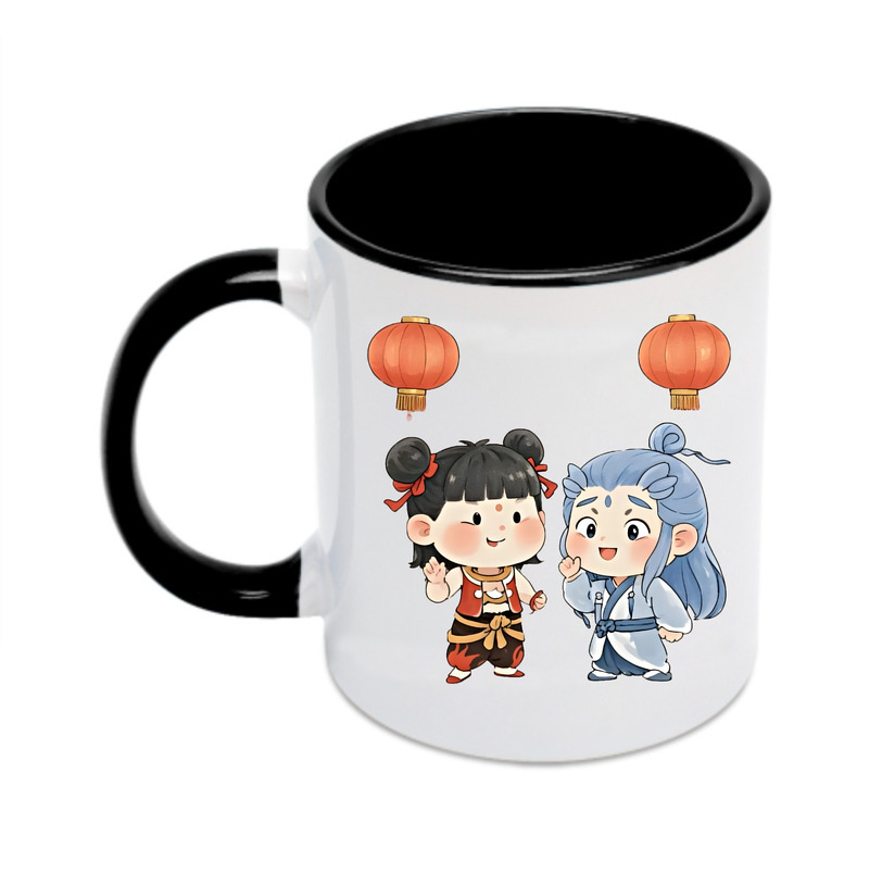 （画像用） Ne Zha 2 ナタ 魔童の大暴れ カラーマグカップ