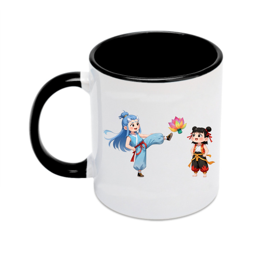 （画像用） Ne Zha 2 ナタ 魔童の大暴れ カラーマグカップ