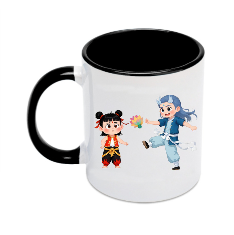 （画像用） Ne Zha 2 ナタ 魔童の大暴れ カラーマグカップ