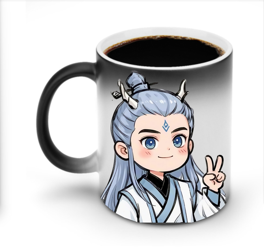 （画像用） Ne Zha 2 ナタ 魔童の大暴れ 温度変色マグカップ
