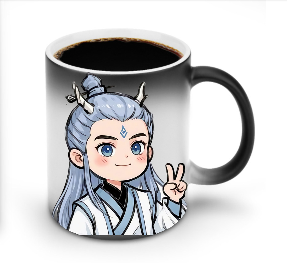 （画像用） Ne Zha 2 ナタ 魔童の大暴れ 温度変色マグカップ