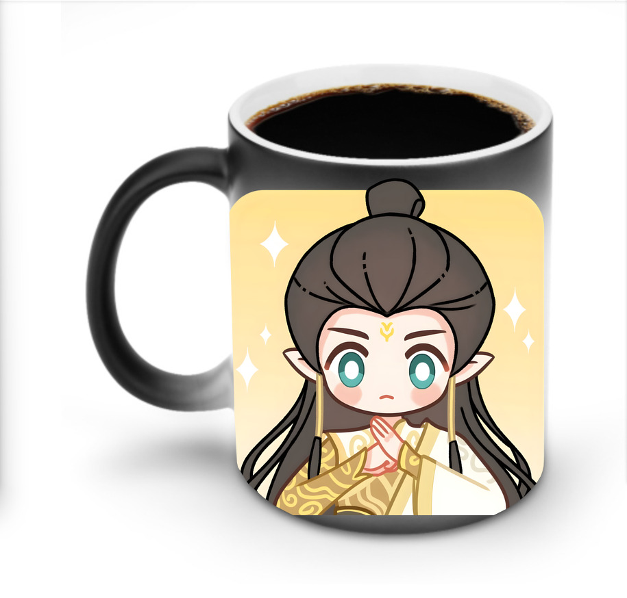（画像用） Ne Zha 2 ナタ 魔童の大暴れ 温度変色マグカップ