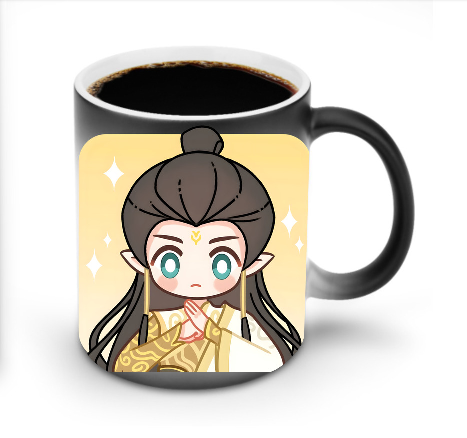 （画像用） Ne Zha 2 ナタ 魔童の大暴れ 温度変色マグカップ