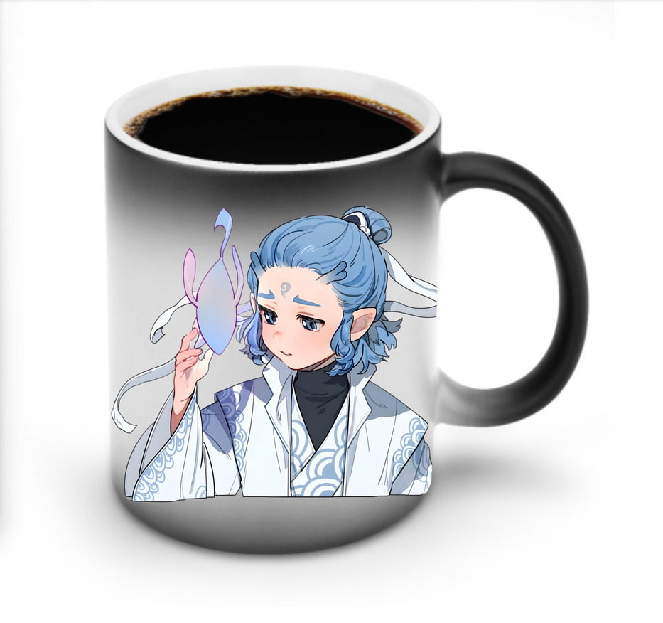 （画像用） Ne Zha 2 ナタ 魔童の大暴れ 温度変色マグカップ