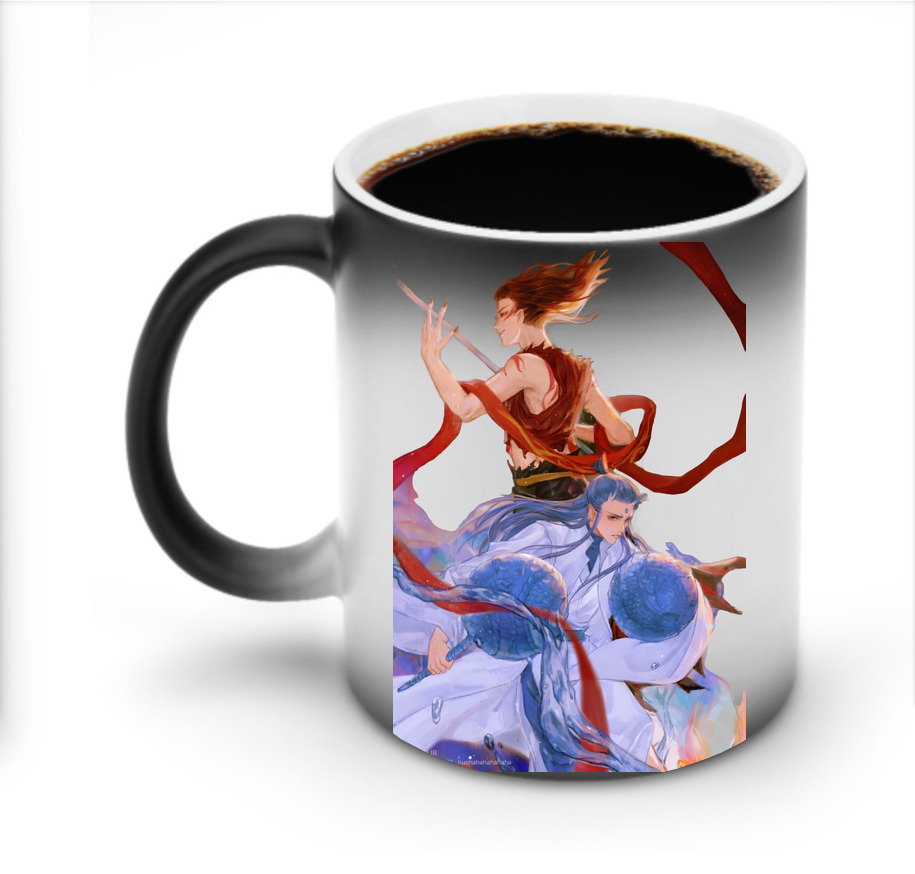 （画像用） Ne Zha 2 ナタ 魔童の大暴れ 温度変色マグカップ